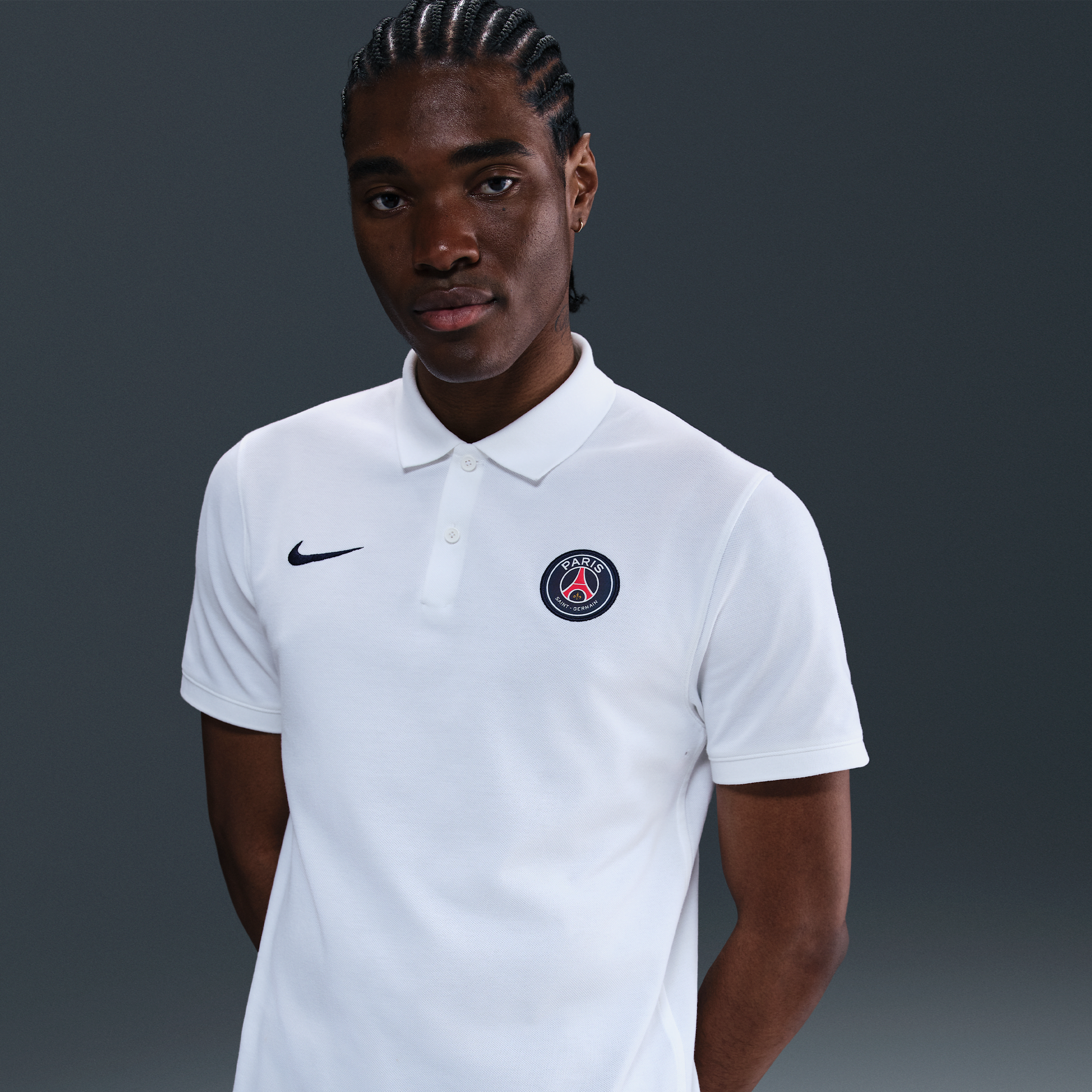 【ナイキ(NIKE)公式ストア】パリ サンジェルマン (PSG) ザ ナイキ ポロ メンズ ナイキ Dri-FIT サッカーポロ HV8994-103 ホワイト 【ナイキ(NIKE)公式ストア】パリ サンジェルマン (PSG) ザ ナイキ ポロ メンズ ナイキ Dri-FIT サッカーポロ HV8994-103 ホワイト