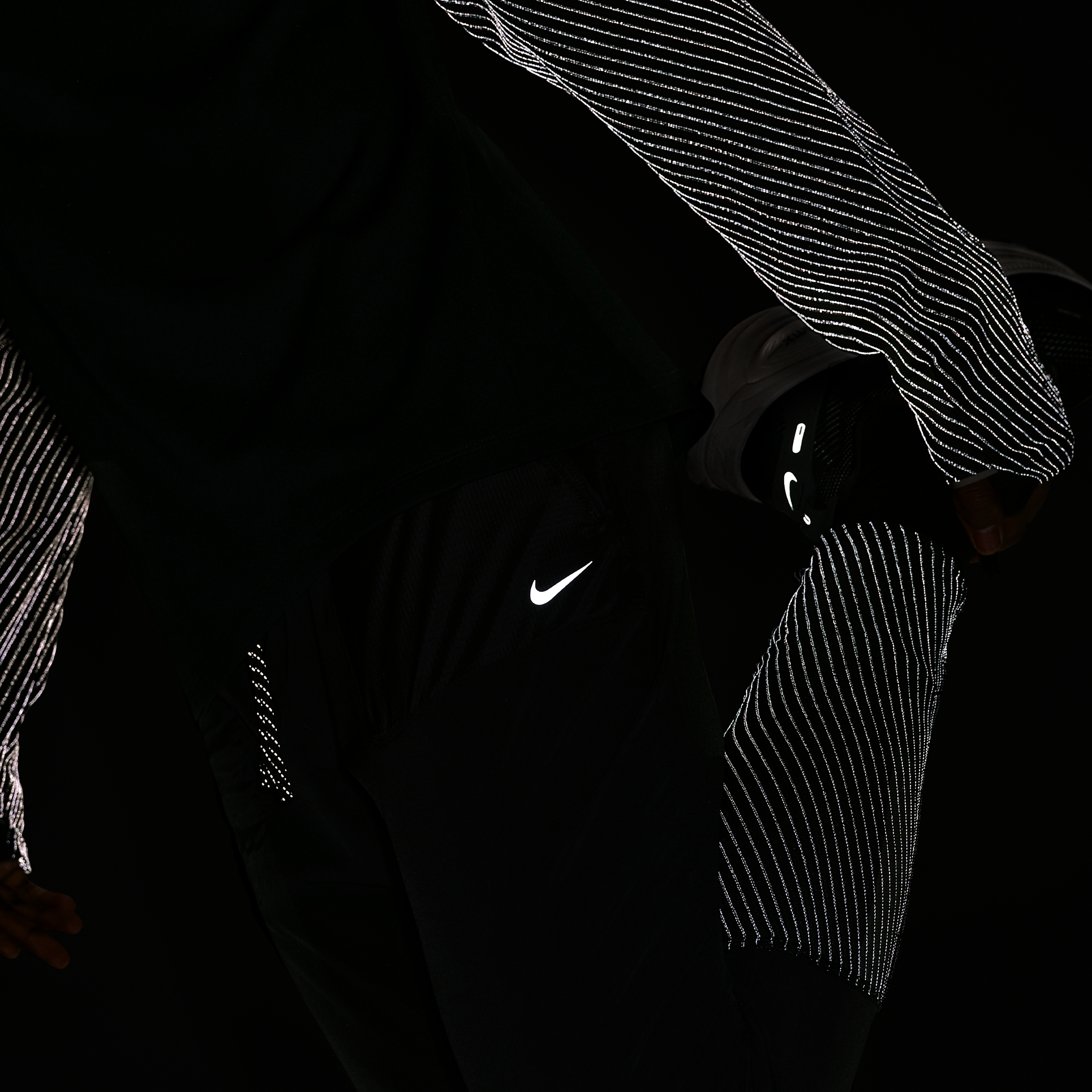 Men's Running Pants with Reflective Details