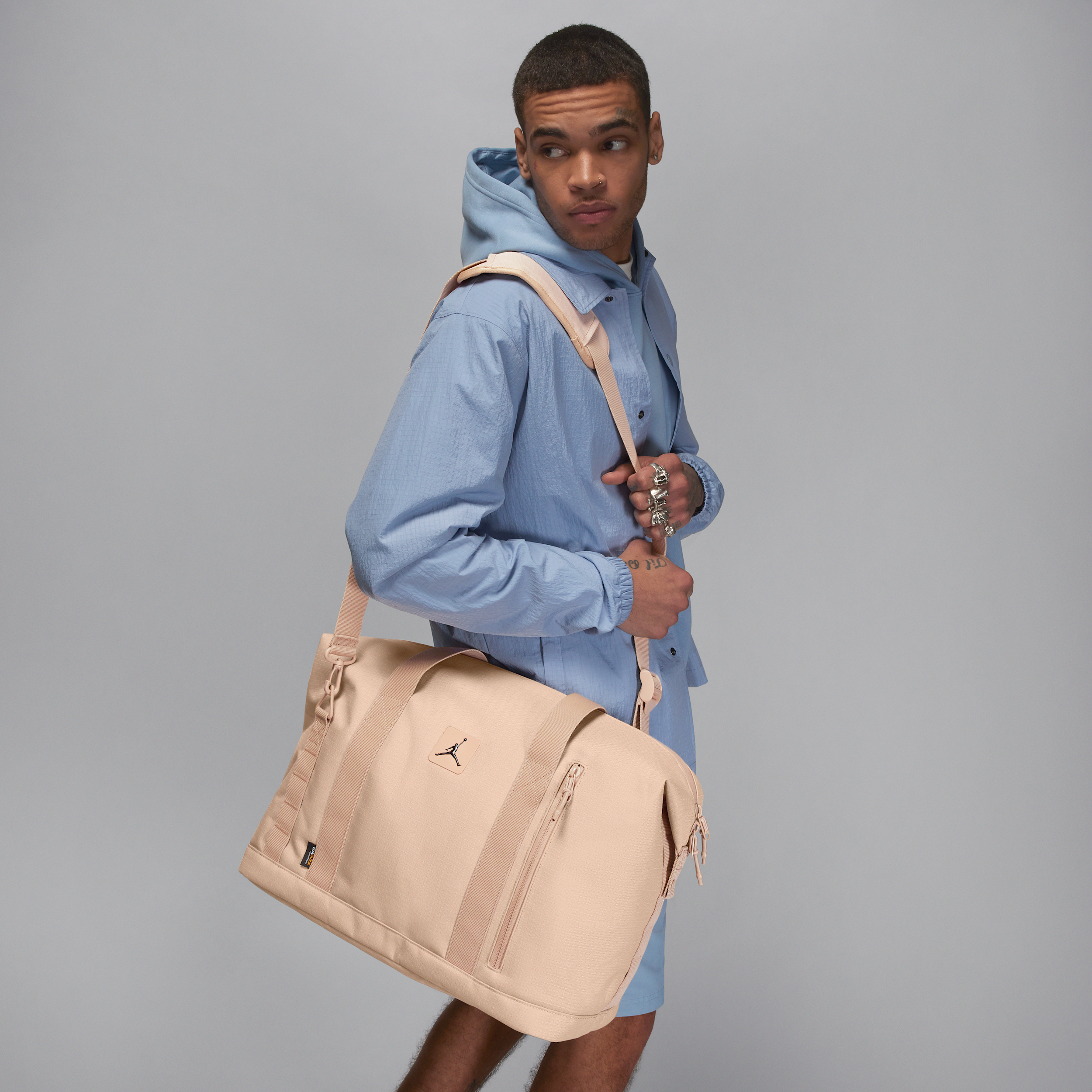 Nike Borsone Jordan Flight Duffle (40 l) - Marrone