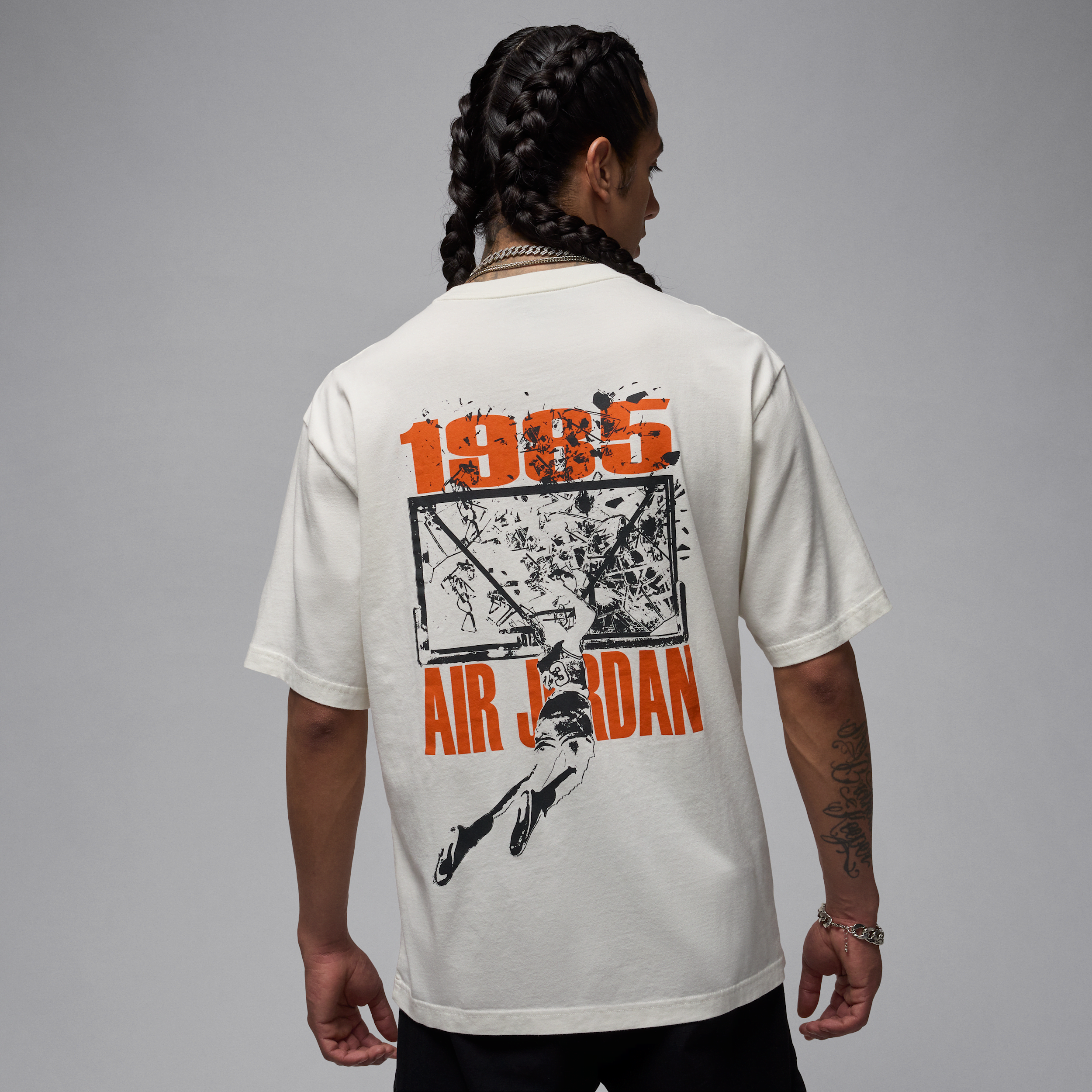 【ナイキ(NIKE)公式ストア】ジョーダン ブルックリン メンズ オーバーサイズド グラフィック Tシャツ IB3297-133 ホワイト 【ナイキ(NIKE)公式ストア】ジョーダン ブルックリン メンズ オーバーサイズド グラフィック Tシャツ IB3297-133 ホワイト