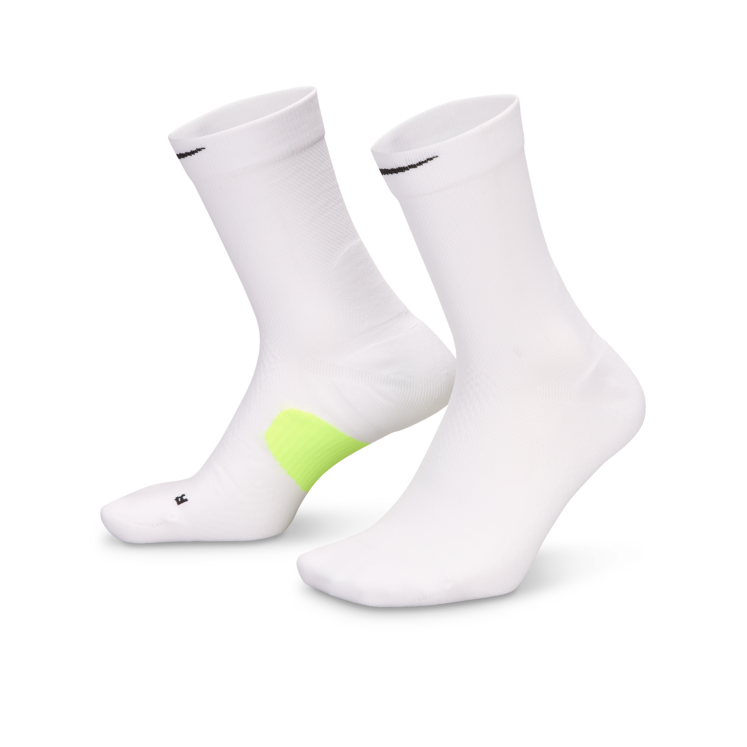 Calze di media lunghezza Nike Running Midweight (1 paio) - Bianco