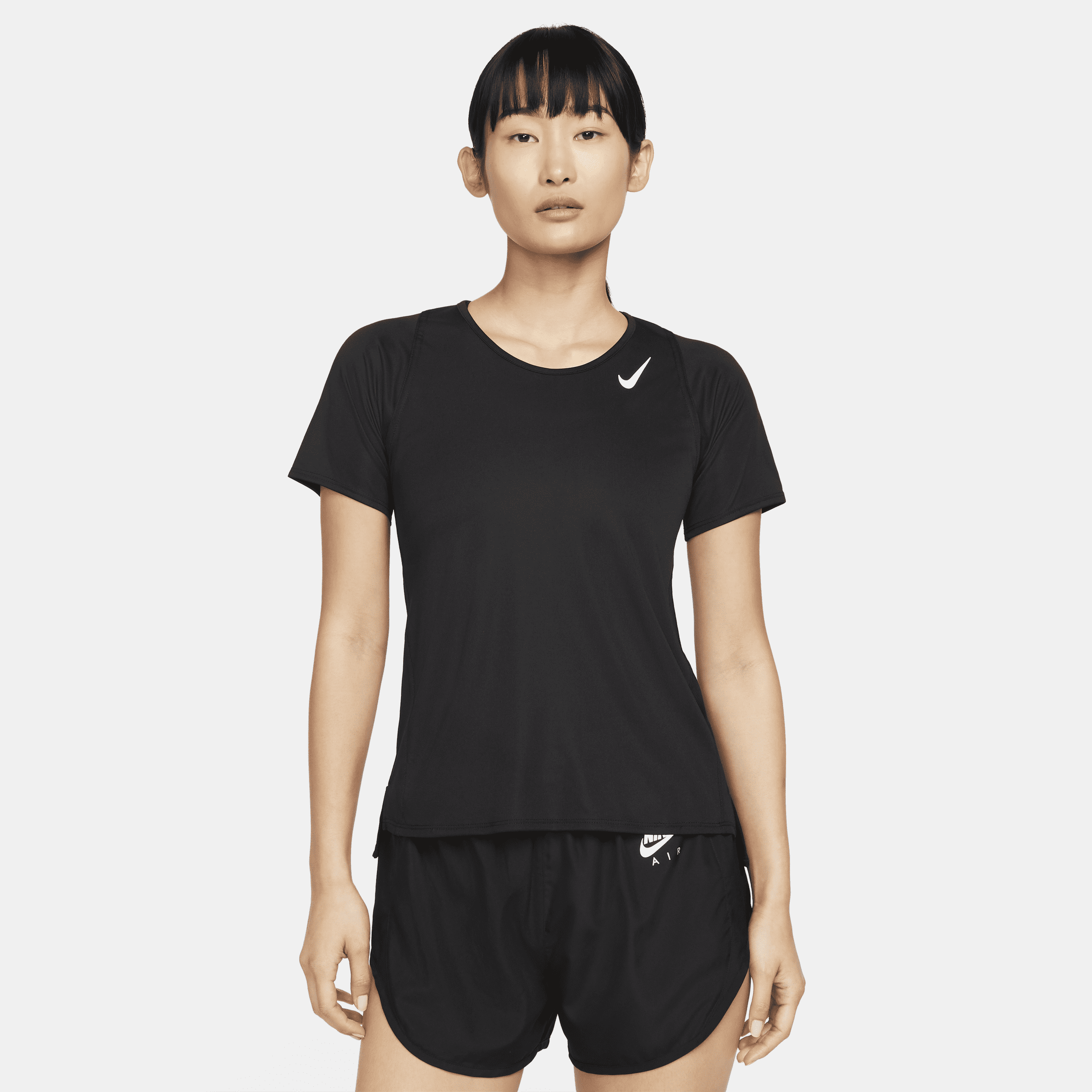 【ナイキ(NIKE)公式ストア】ナイキ Dri-FIT レース ウィメンズ ショートスリーブ ランニングトップ DD5928-010 ブラック 【ナイキ(NIKE)公式ストア】ナイキ Dri-FIT レース ウィメンズ ショートスリーブ ランニングトップ DD5928-010 ブラック