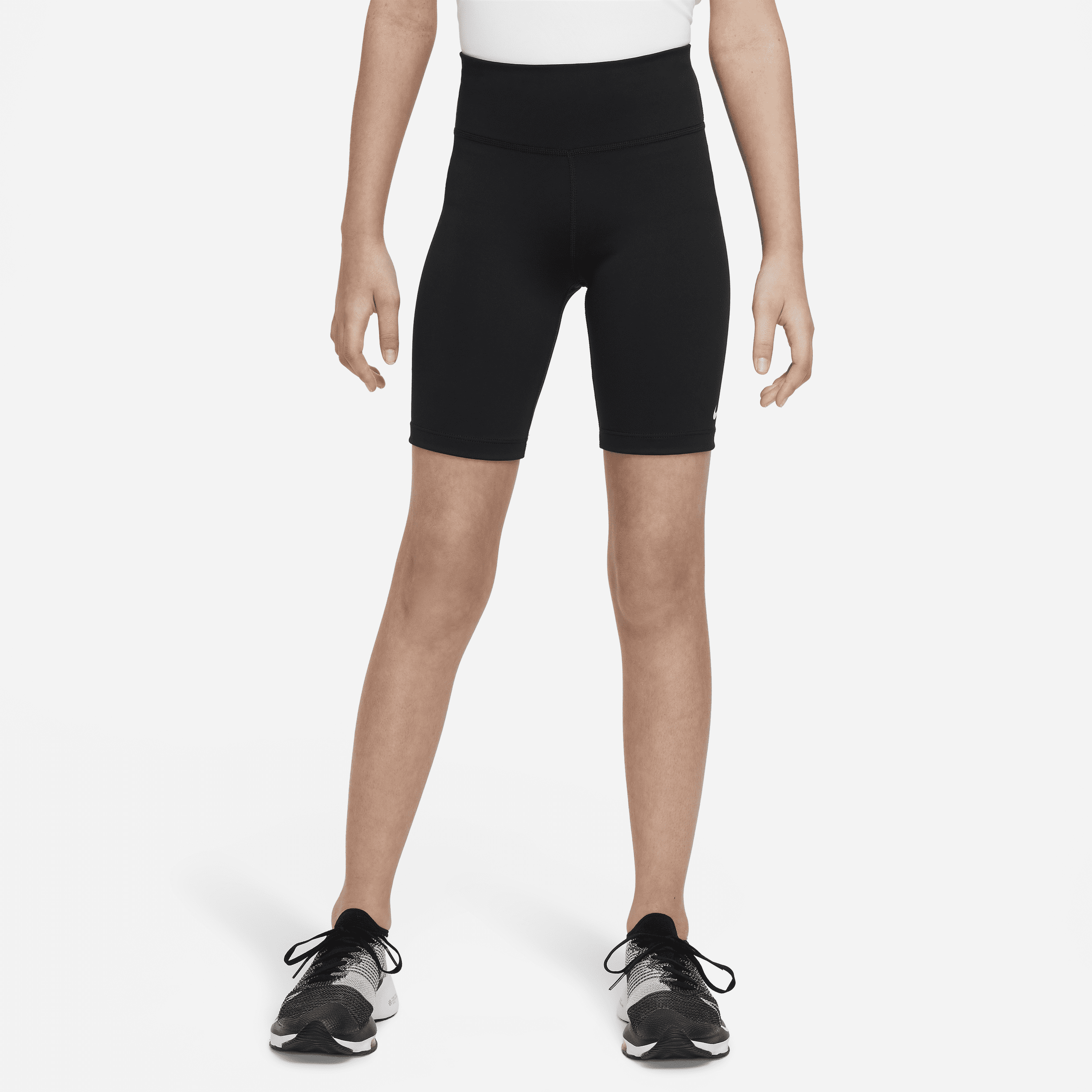 Shorts da ciclista Nike One – Ragazza - Nero