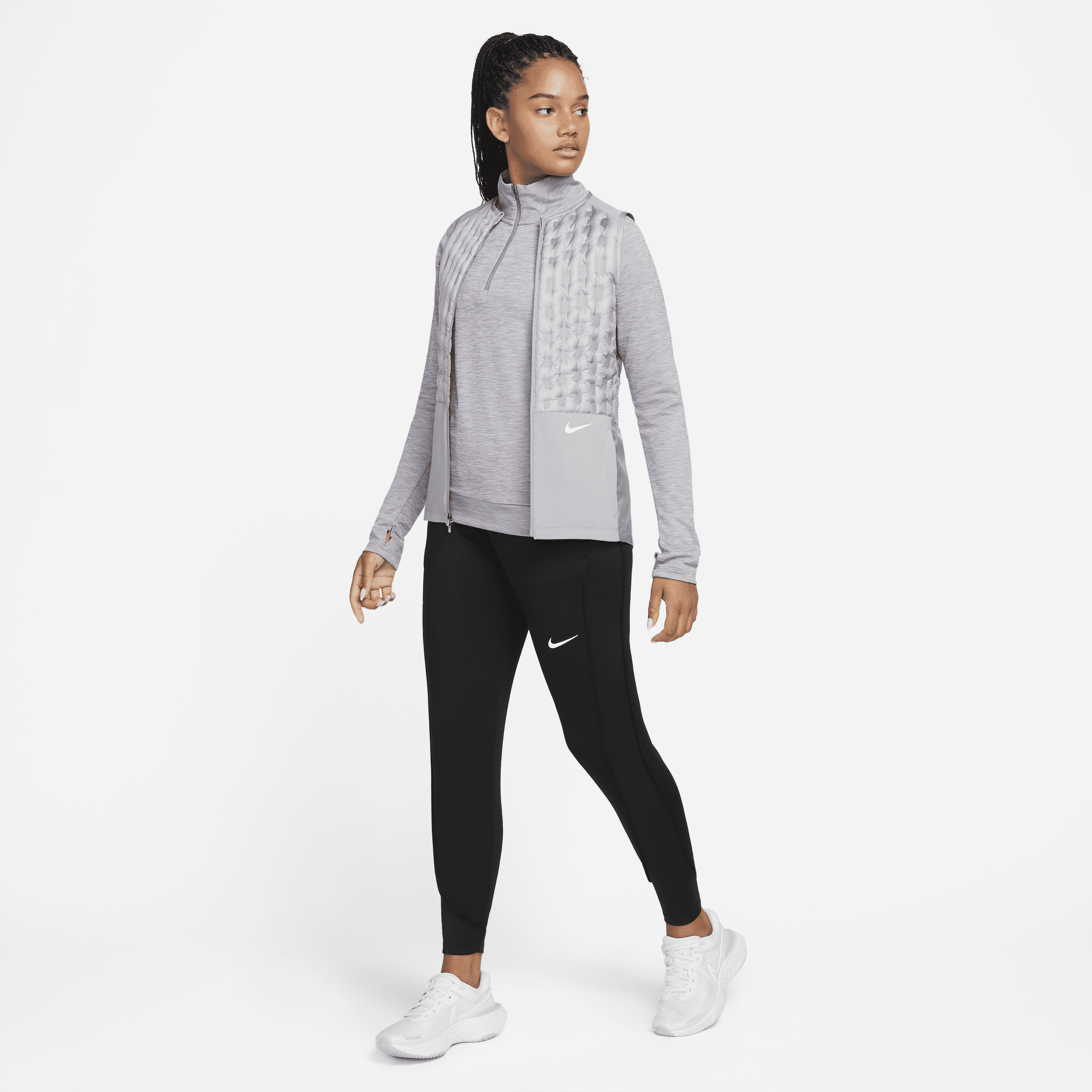 Nike Therma-FIT Essential-løbebukser til kvinder - sort