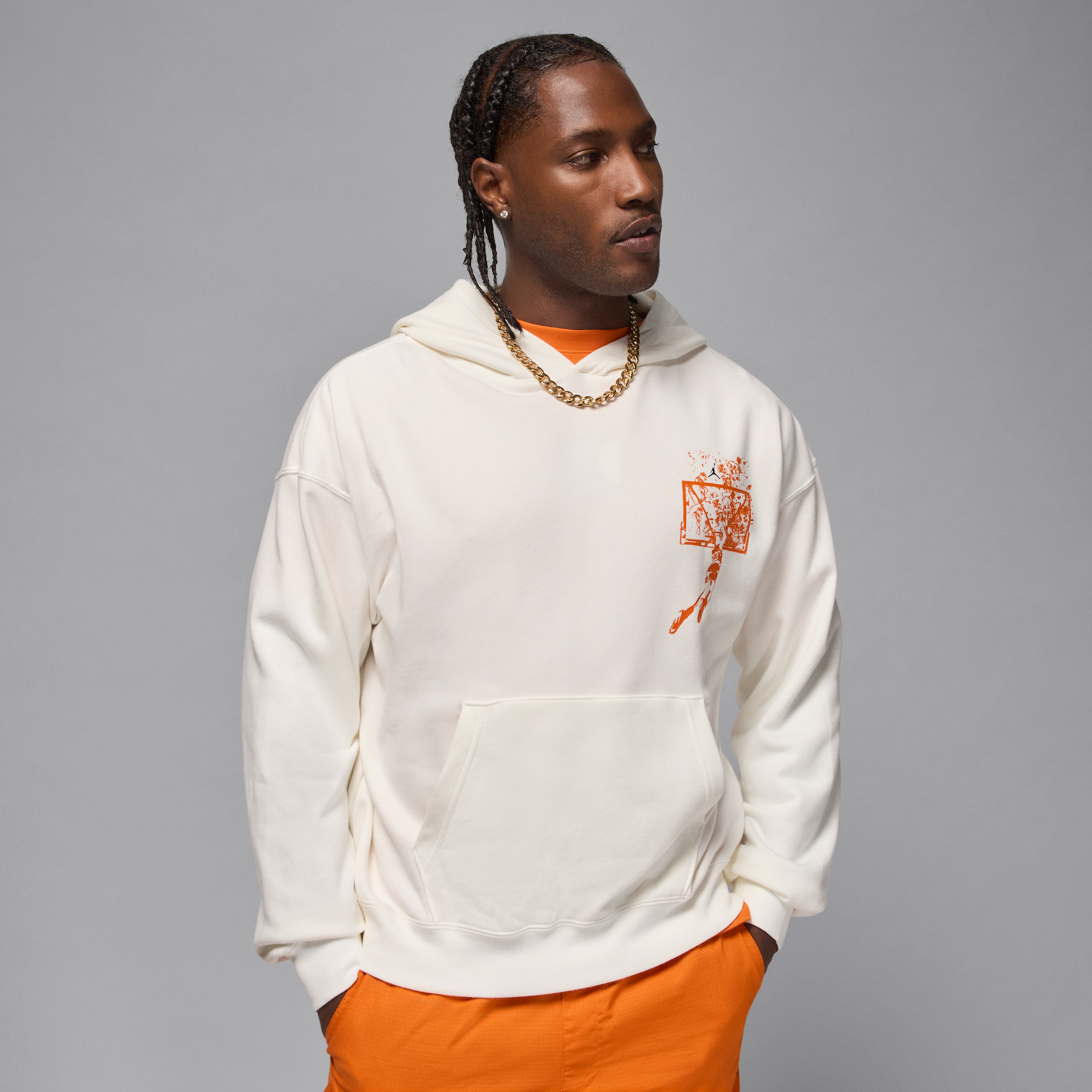 【ナイキ(NIKE)公式ストア】ジョーダン ブルックリン メンズ オーバーサイズド プルオーバー パーカー IF5853-133 ホワイト 【ナイキ(NIKE)公式ストア】ジョーダン ブルックリン メンズ オーバーサイズド プルオーバー パーカー IF5853-133 ホワイト