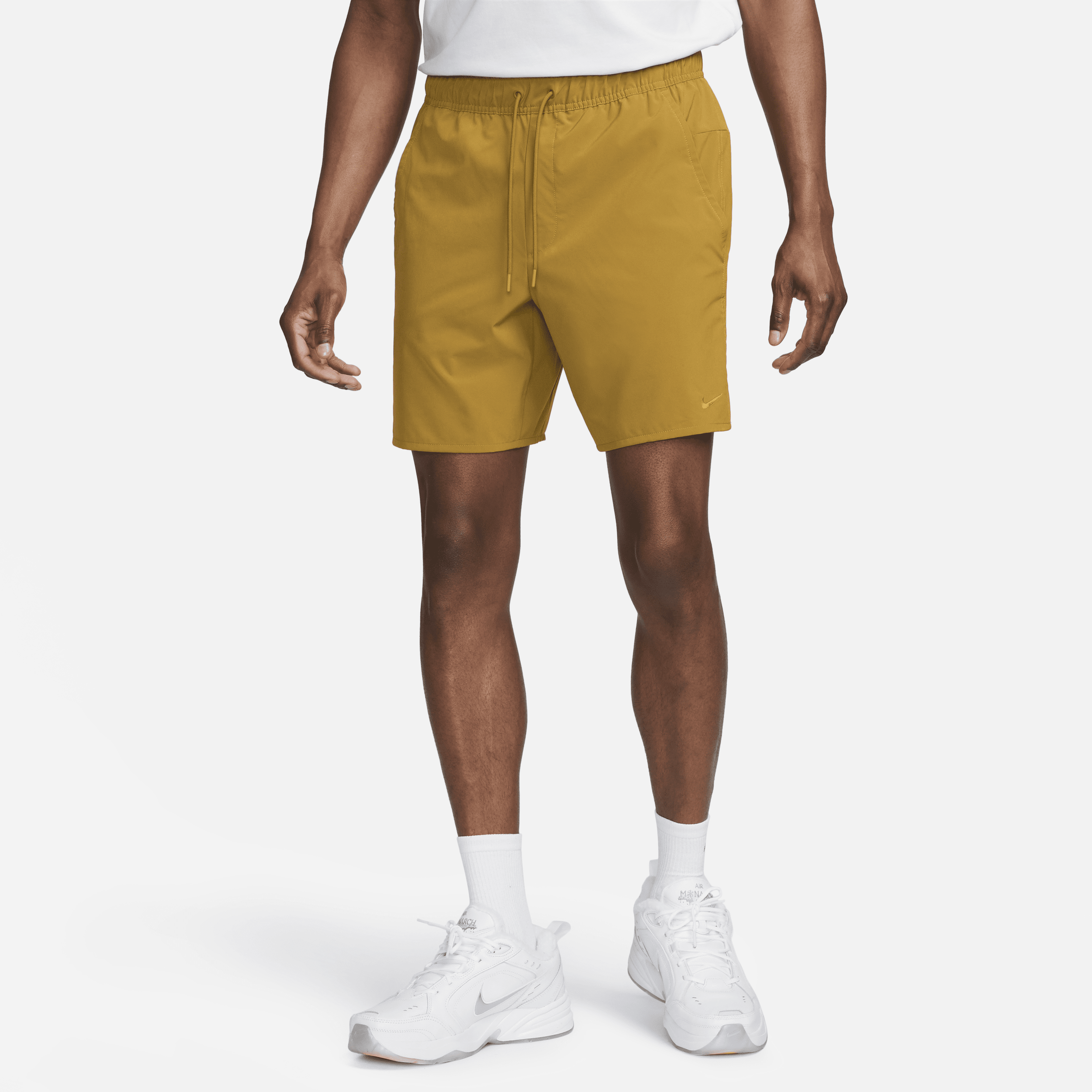 Alsidige Nike Unlimited-Dri-FIT-shorts (18 cm) uden for til mænd - brun