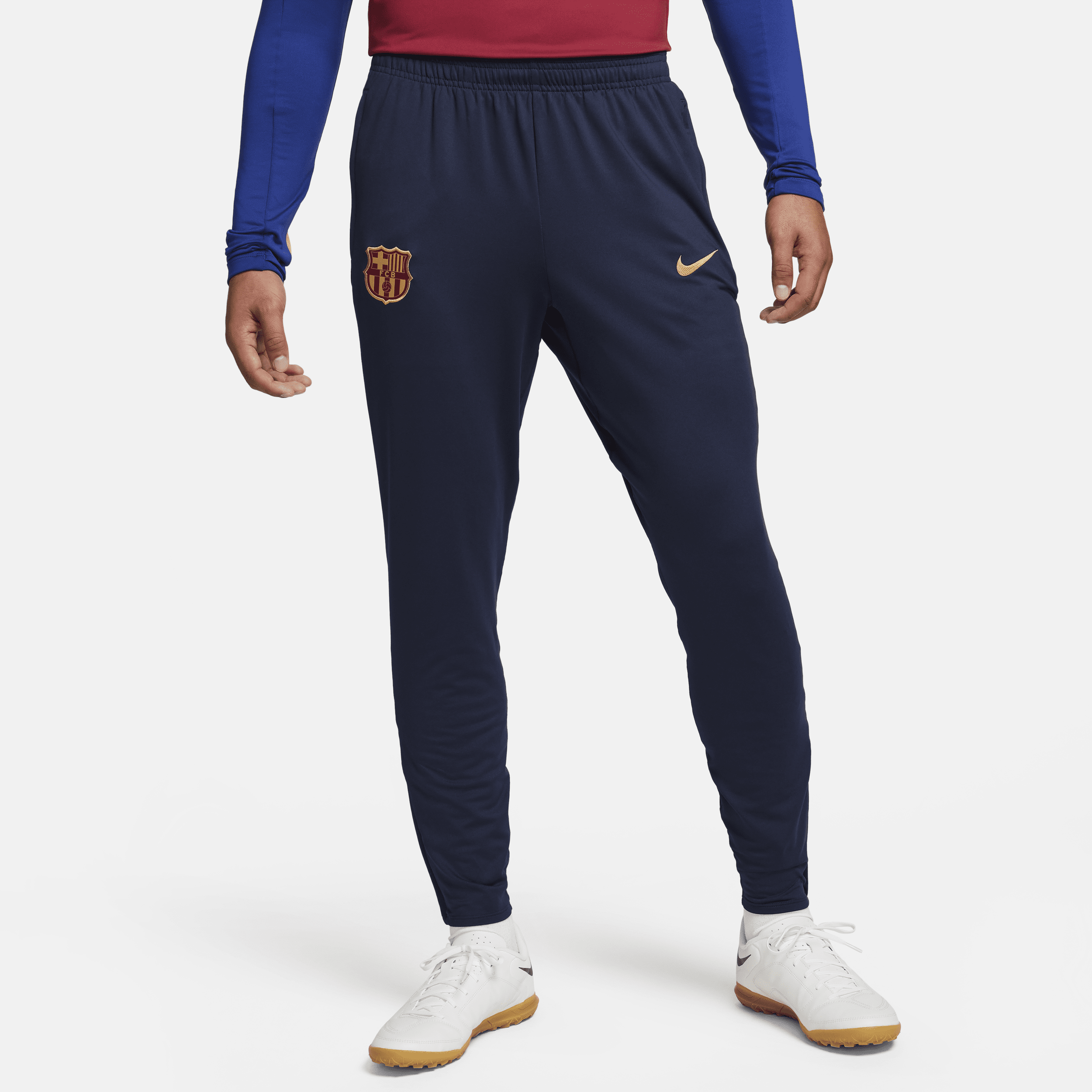 FC Barcelona Strike Nike Dri-FIT-fodboldbukser til mænd - blå