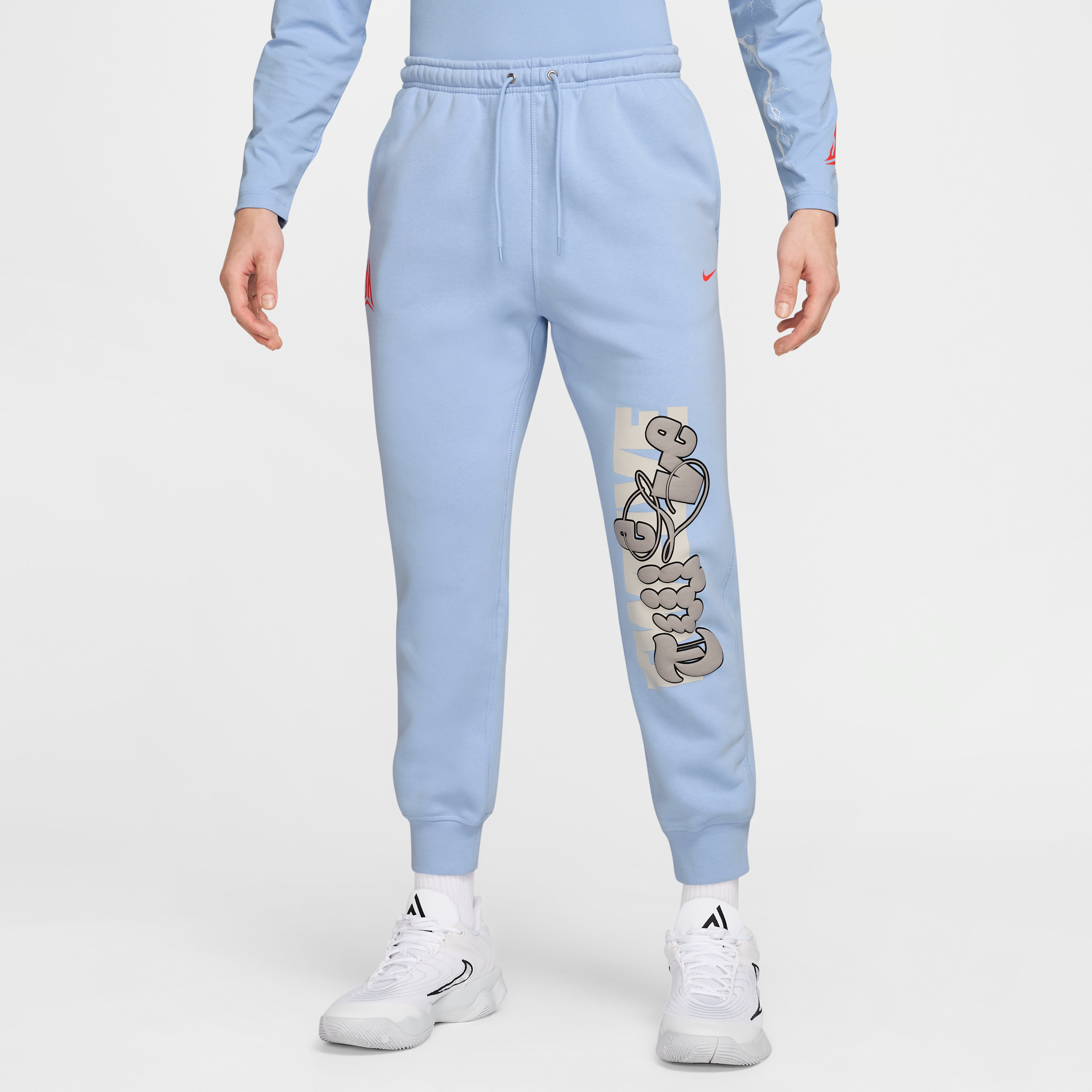 【ナイキ(NIKE)公式ストア】ジャ メンズ フリース バスケットボールジョガーパンツ FZ1041-479 ブルー 【ナイキ(NIKE)公式ストア】ジャ メンズ フリース バスケットボールジョガーパンツ FZ1041-479 ブルー