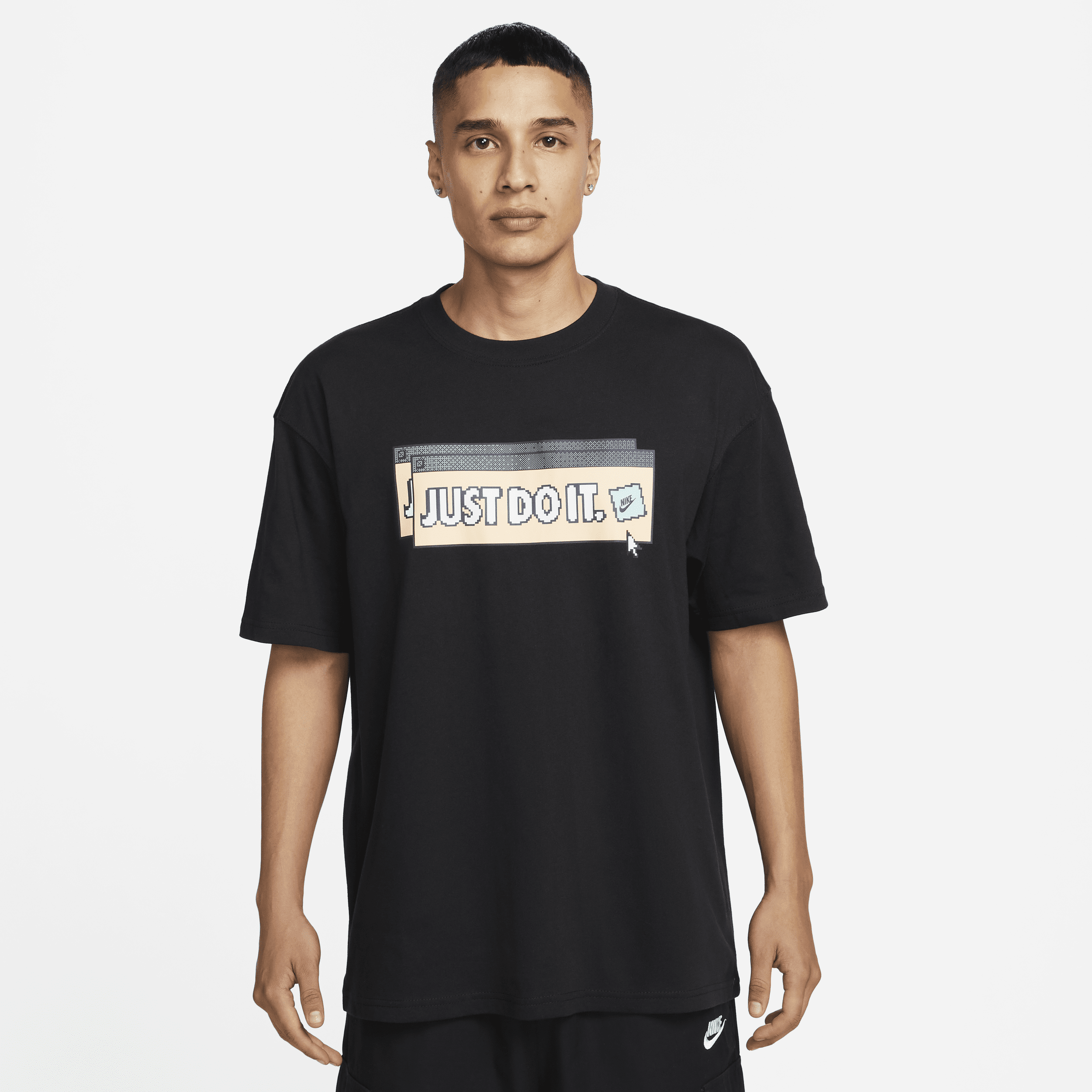 Nike Sportswear M90-T-shirt til mænd - sort