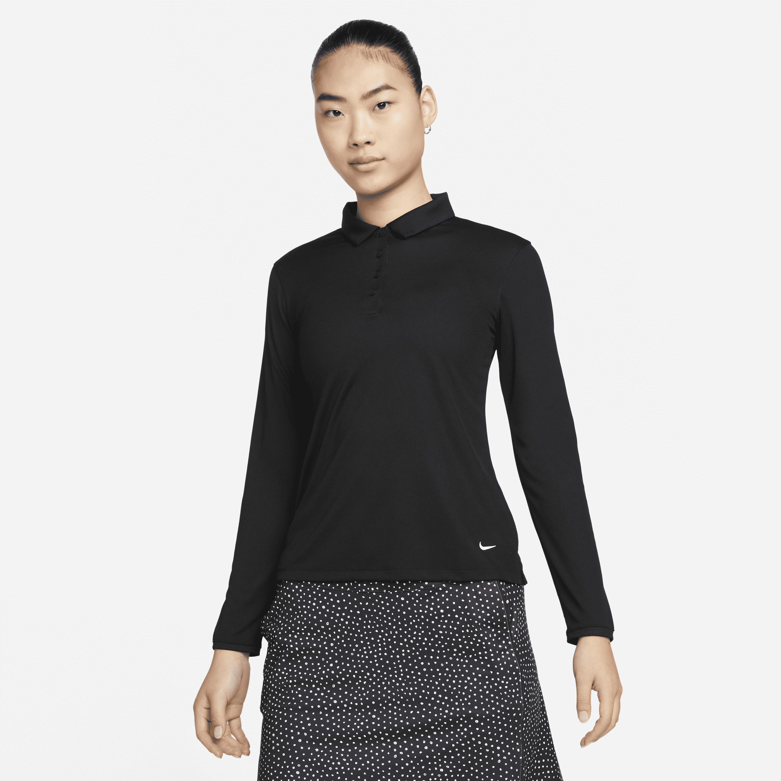 【ナイキ(NIKE)公式ストア】ナイキ Dri-FIT ビクトリー ウィメンズ ロングスリーブ ゴルフポロ DH2317-010 ブラック 【ナイキ(NIKE)公式ストア】ナイキ Dri-FIT ビクトリー ウィメンズ ロングスリーブ ゴルフポロ DH2317-010 ブラック