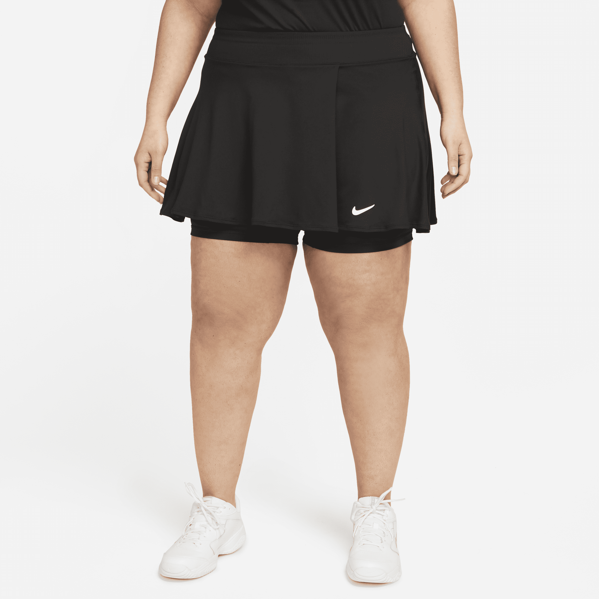 NikeCourt Dri-FIT Victory Falda de tenis con vuelo - Mujer - Negro