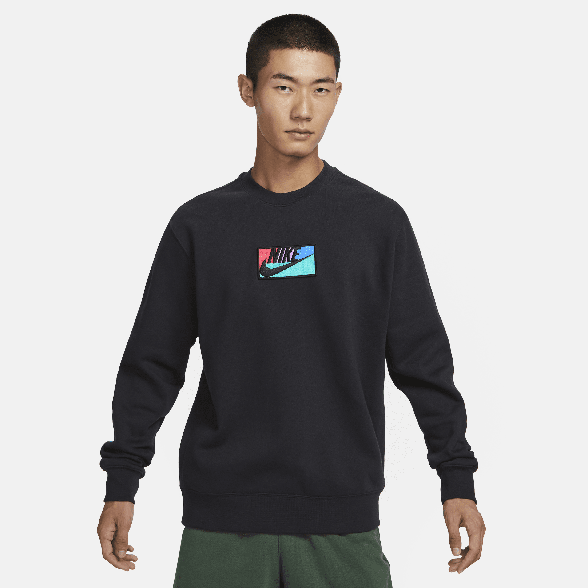【ナイキ(NIKE)公式ストア】ナイキ クラブ フリース メンズクルー FB8436-010 ブラック 【ナイキ(NIKE)公式ストア】ナイキ クラブ フリース メンズクルー FB8436-010 ブラック