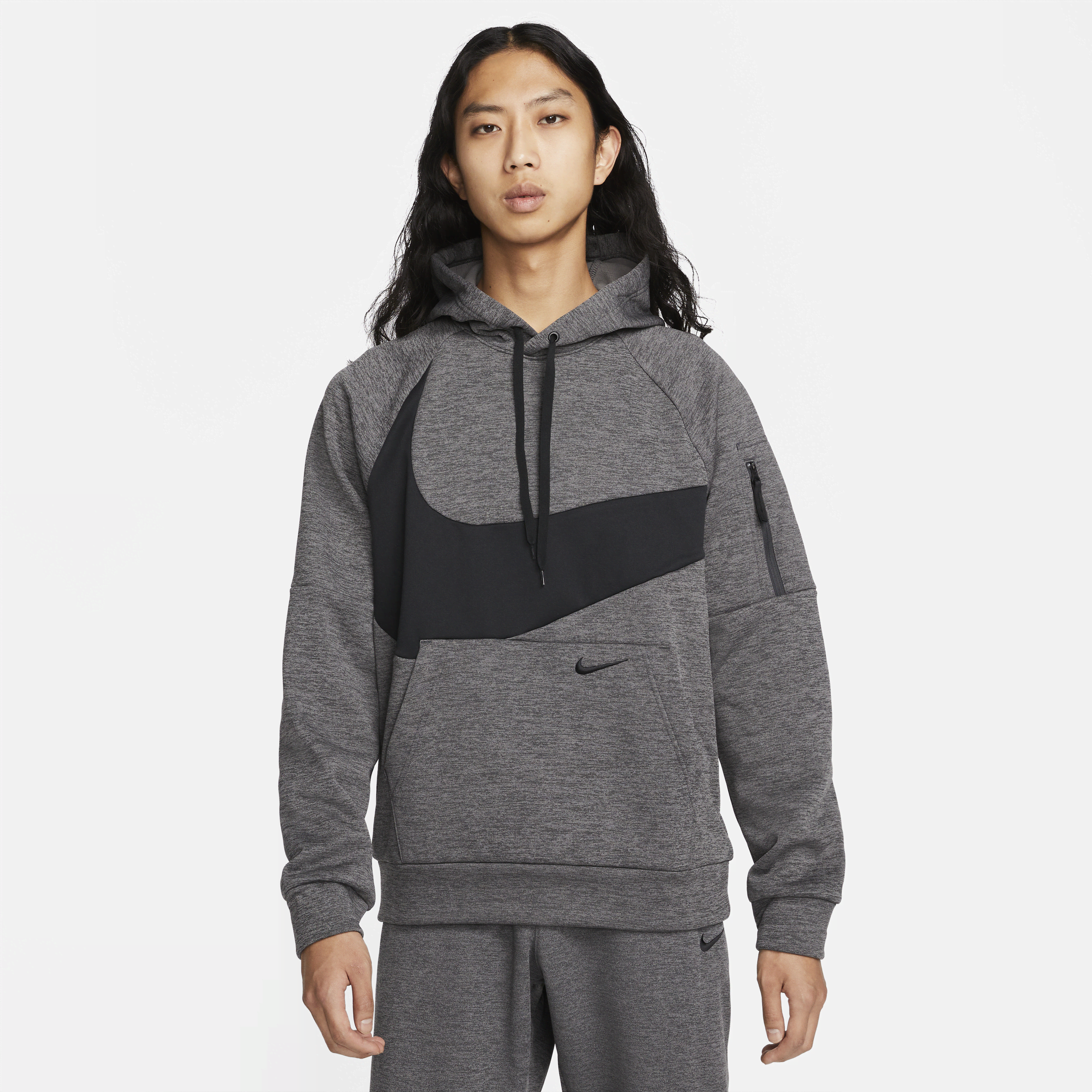 【ナイキ(NIKE)公式ストア】ナイキ Therma-FIT メンズ プルオーバー フィットネスパーカー DQ5402-071 グレー 【ナイキ(NIKE)公式ストア】ナイキ Therma-FIT メンズ プルオーバー フィットネスパーカー DQ5402-071 グレー