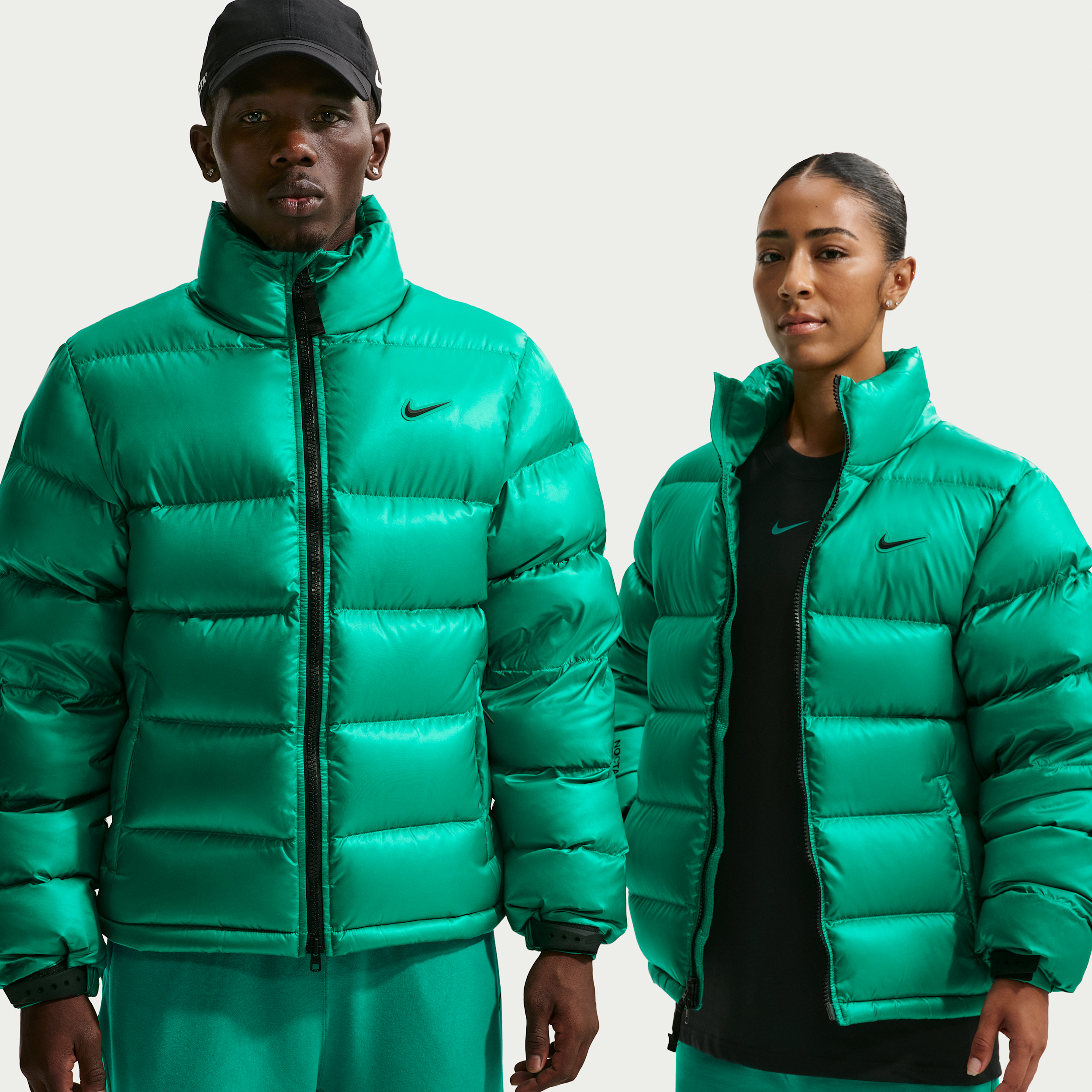 【ナイキ（NIKE）公式ストア】NOCTA サンセット パファー FN8197-370 グリーン
