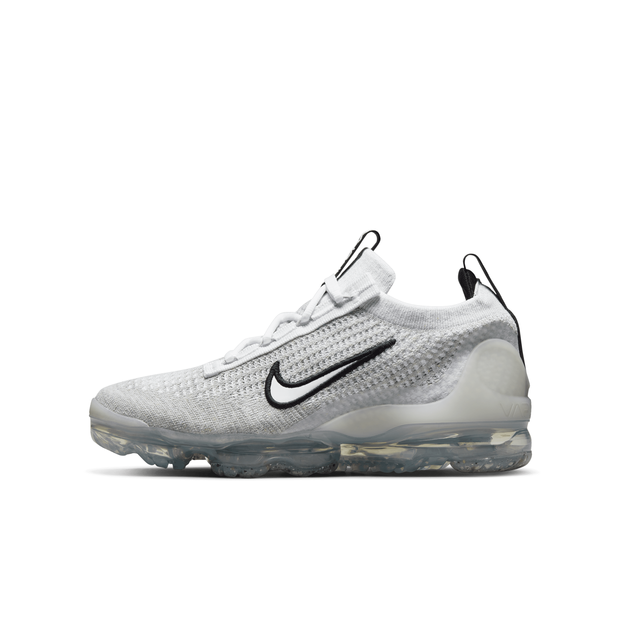 Nike Air VaporMax 2021 FK-sko til større børn - hvid