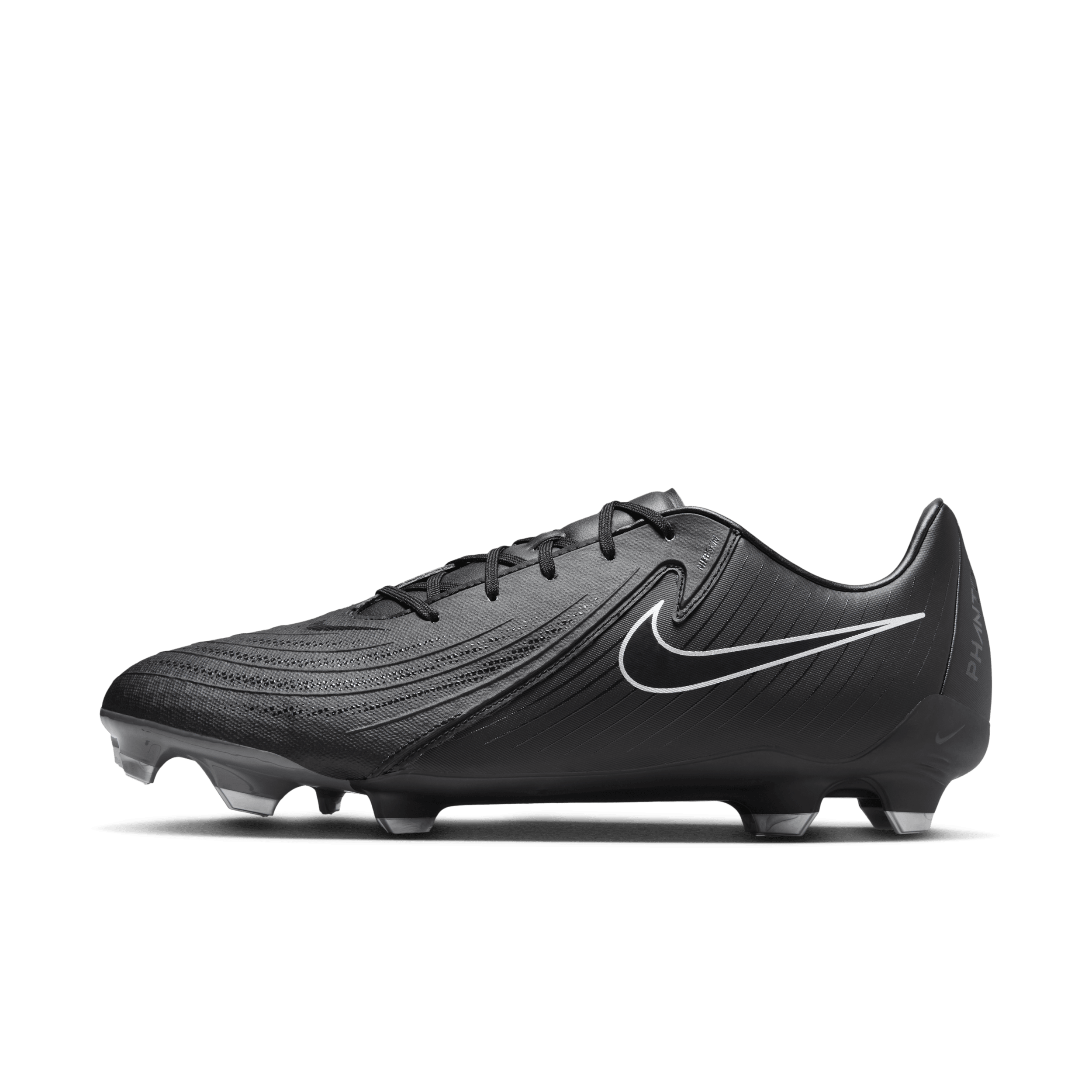 Nike Phantom GX 2 Academy low-top voetbalschoenen (meerdere ondergronden) - Zwart