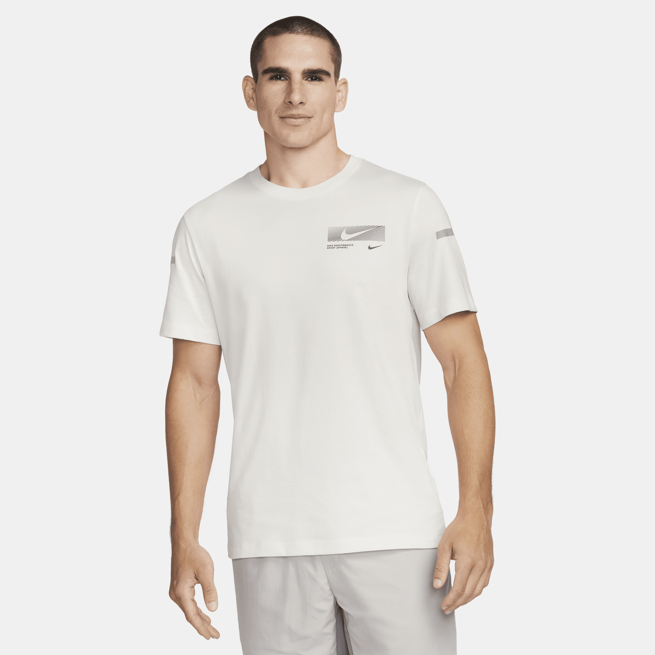 Nike Dri-FIT Camiseta deportiva - Hombre - Gris