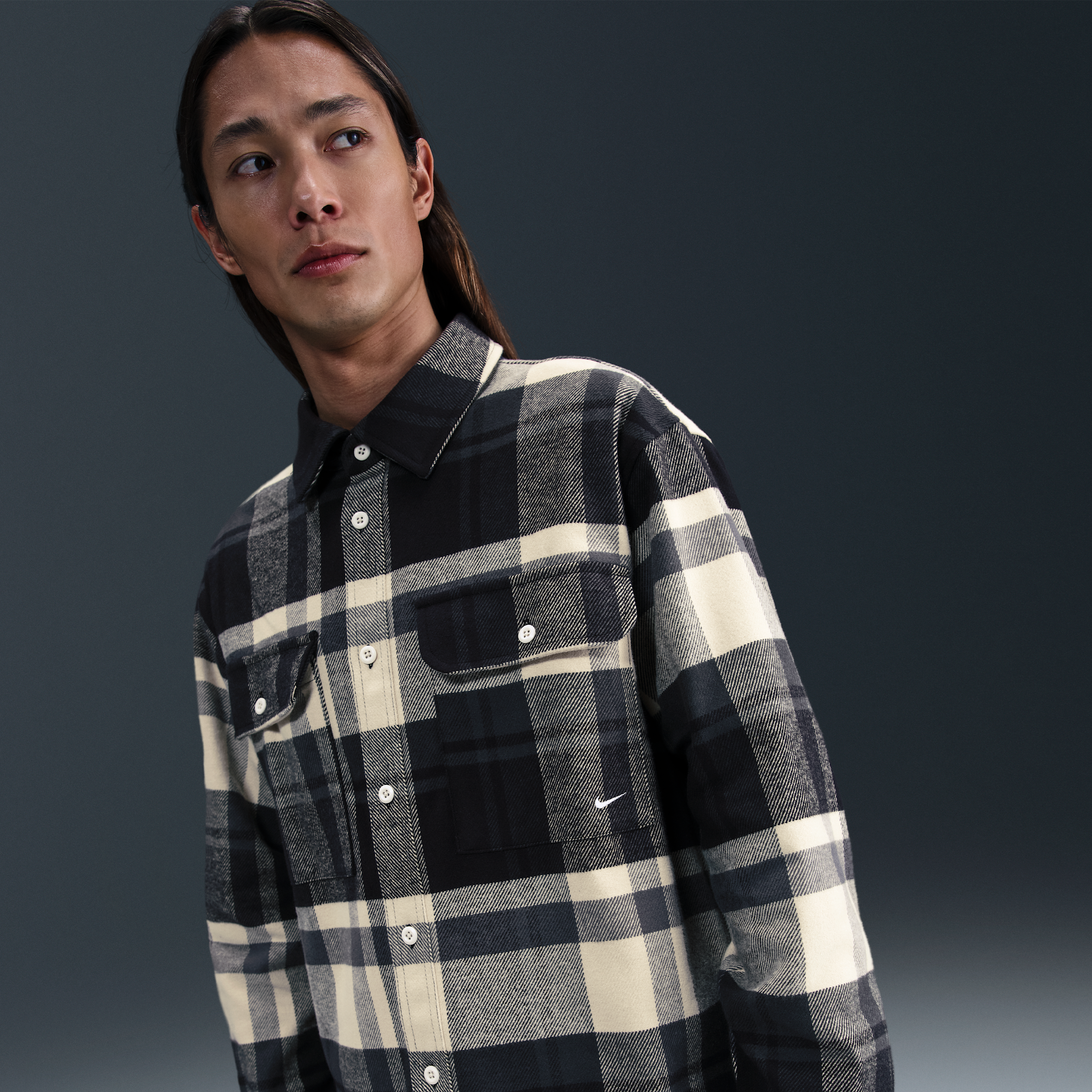 【ナイキ(NIKE)公式ストア】ナイキ ライフ メンズ フィールド シャツ HV1331-060 グレー 【ナイキ(NIKE)公式ストア】ナイキ ライフ メンズ フィールド シャツ HV1331-060 グレー