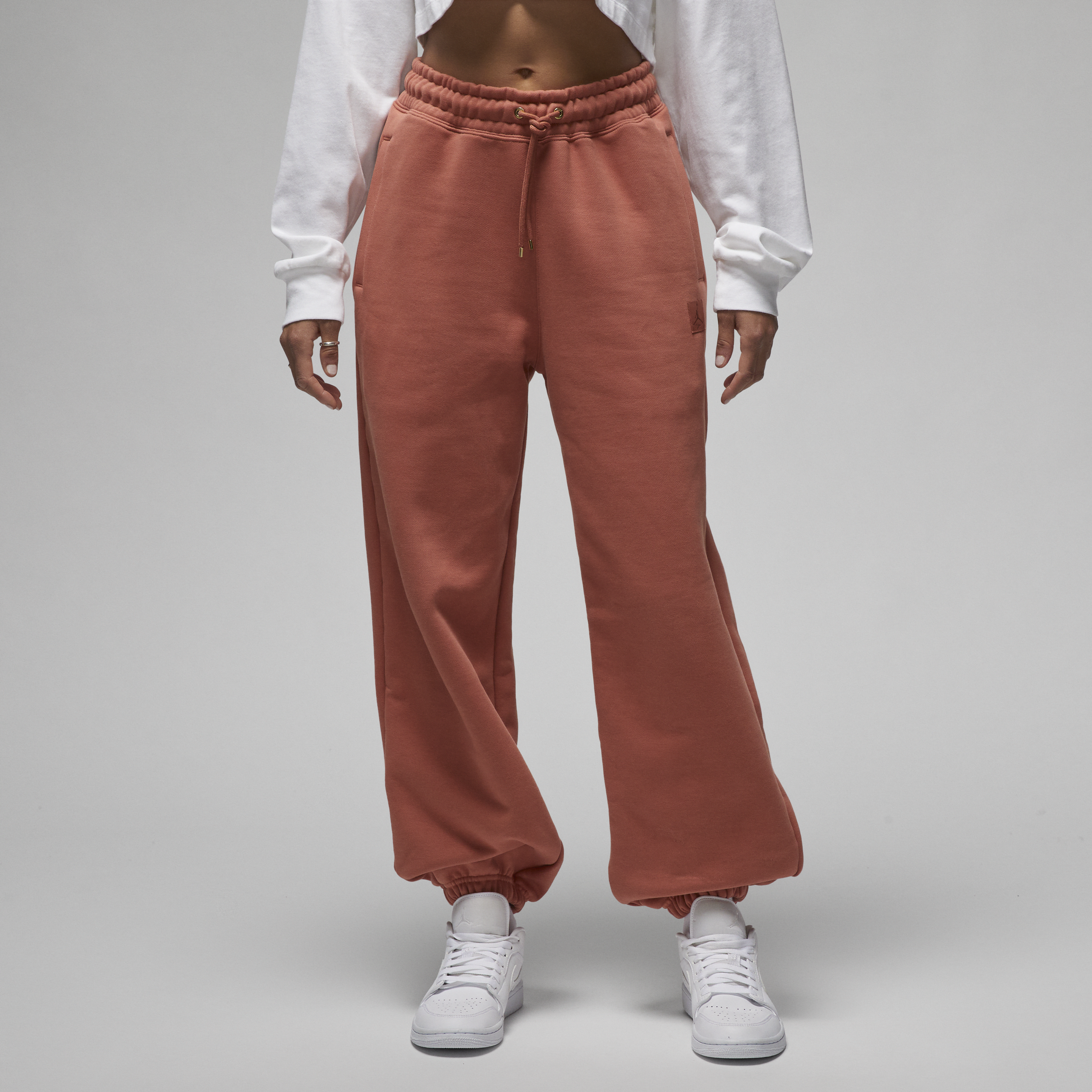 Nike Pantaloni Jordan Flight Fleece – Donna - Arancione