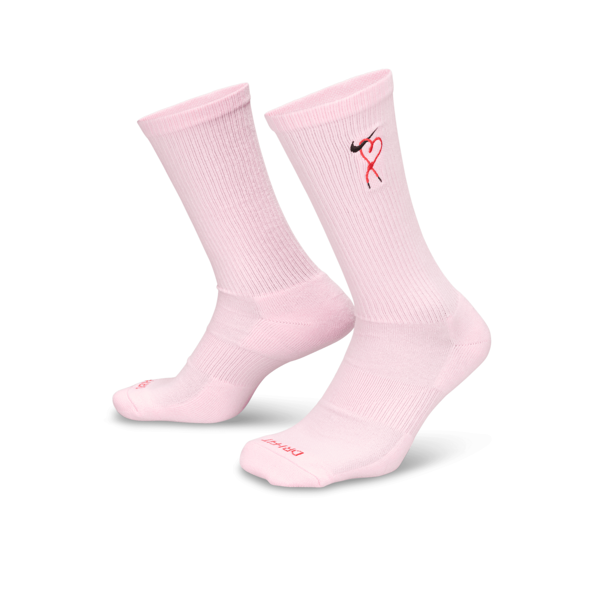 【ナイキ(NIKE)公式ストア】ナイキ エブリデイ プラス クッションド クルー ソックス (1足) HJ9381-663 ピンク 【ナイキ(NIKE)公式ストア】ナイキ エブリデイ プラス クッションド クルー ソックス (1足) HJ9381-663 ピンク