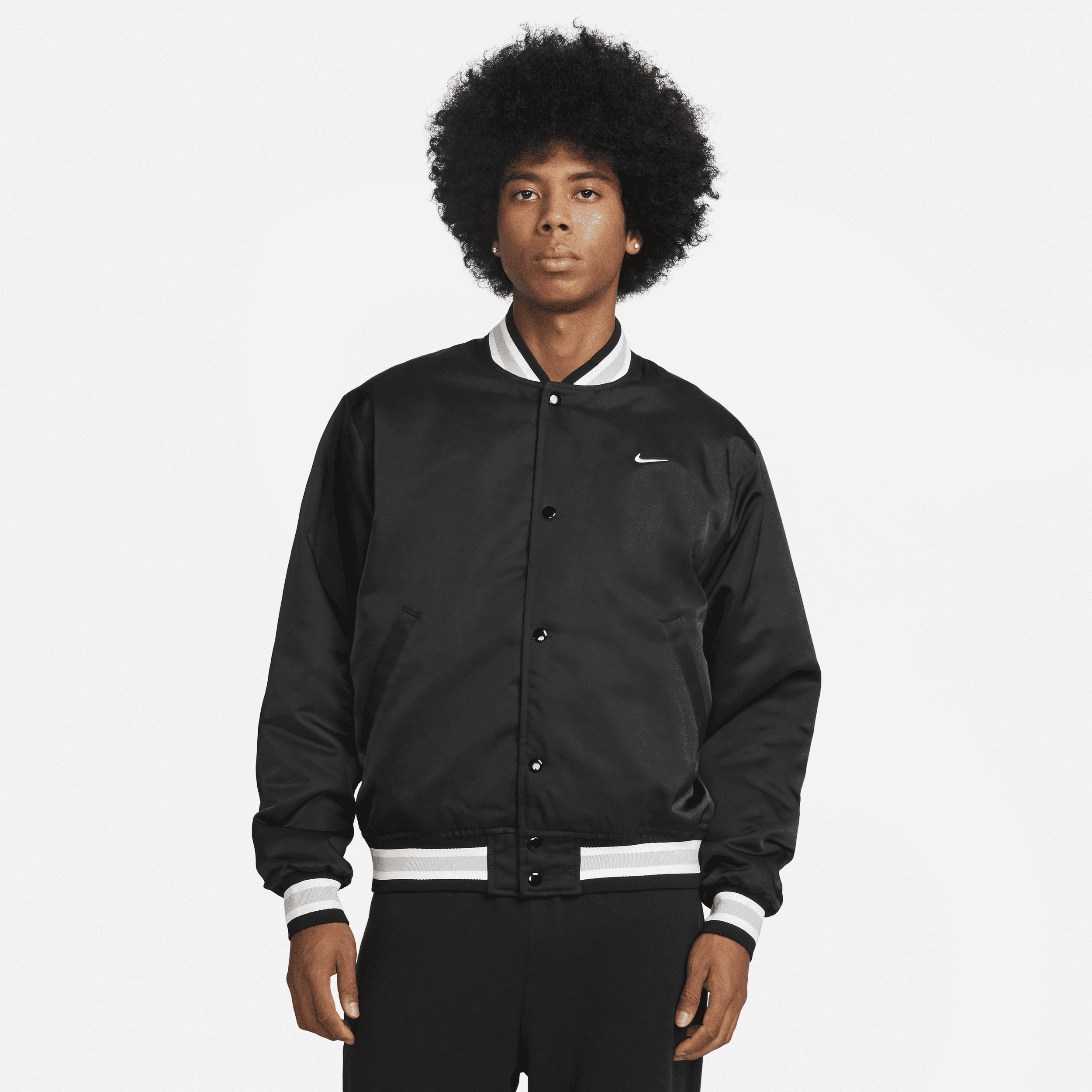 Nike Authentics' Dugout-jakke til mænd - sort