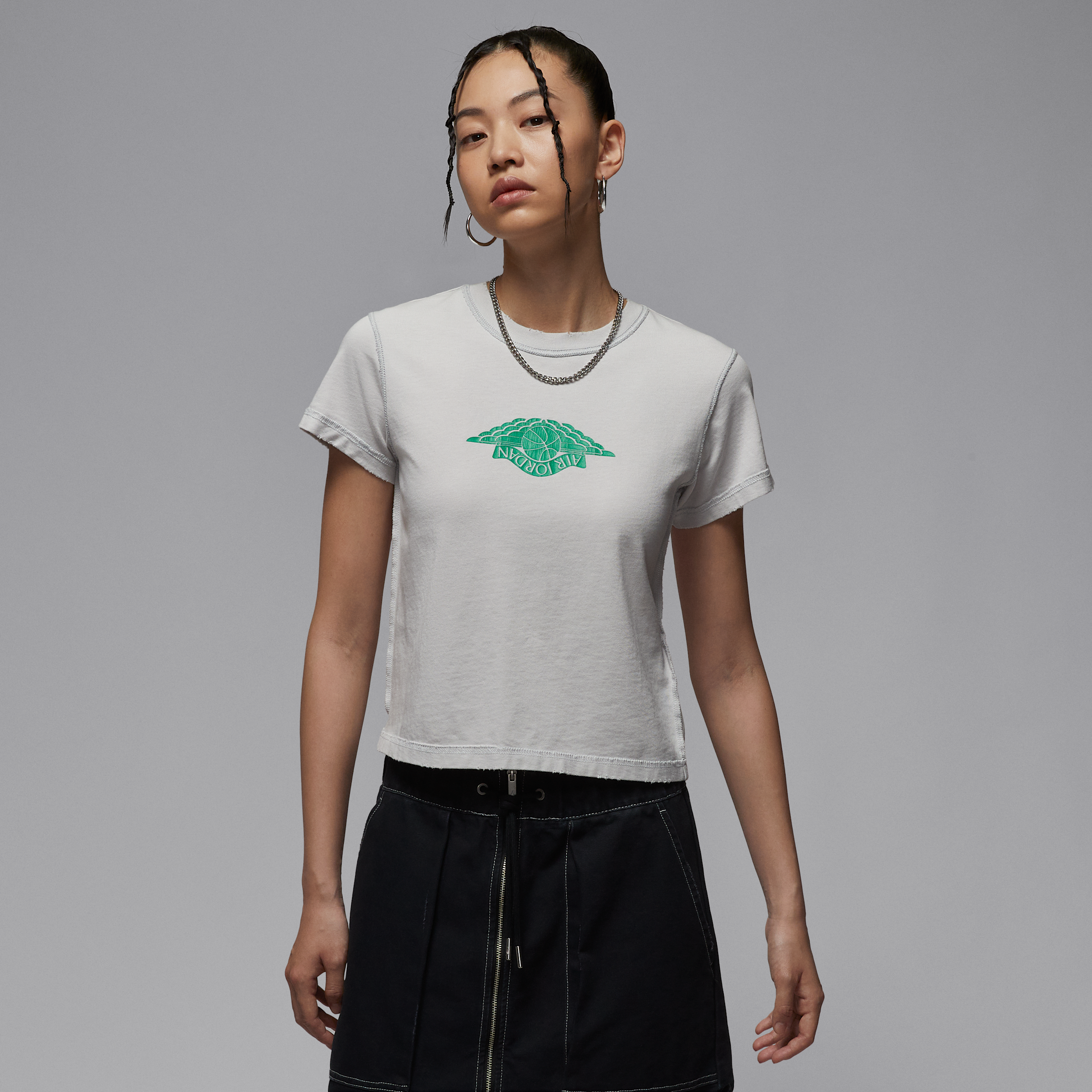 【ナイキ(NIKE)公式ストア】ジョーダン レア エア ウィメンズ Tシャツ IH2485-006 グレー 【ナイキ(NIKE)公式ストア】ジョーダン レア エア ウィメンズ Tシャツ IH2485-006 グレー