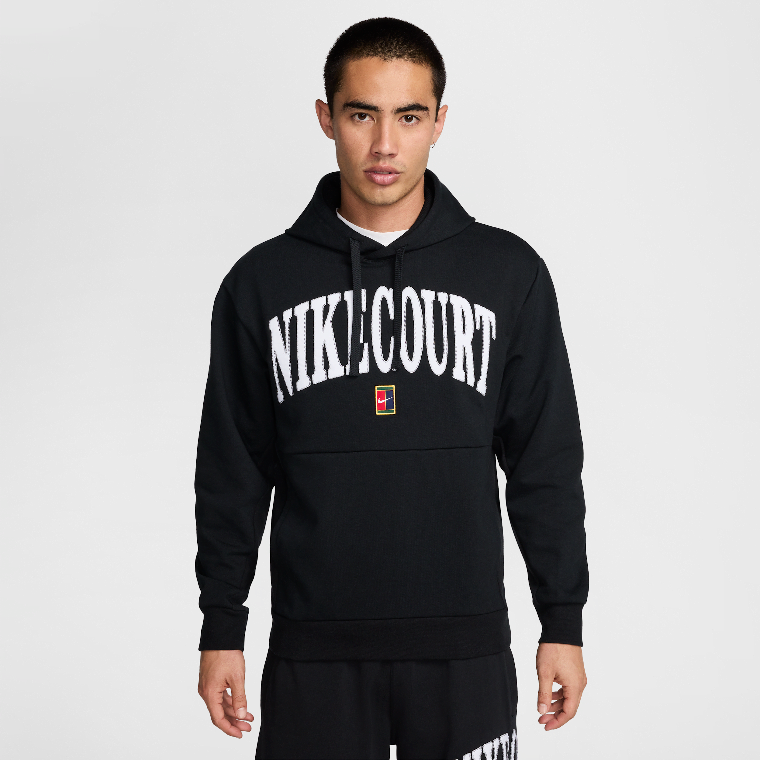 【ナイキ(NIKE)公式ストア】ナイキコート ヘリテージ メンズ Dri-FIT フリース テニスパーカー FQ2094-010 ブラック 【ナイキ(NIKE)公式ストア】ナイキコート ヘリテージ メンズ Dri-FIT フリース テニスパーカー FQ2094-010 ブラック