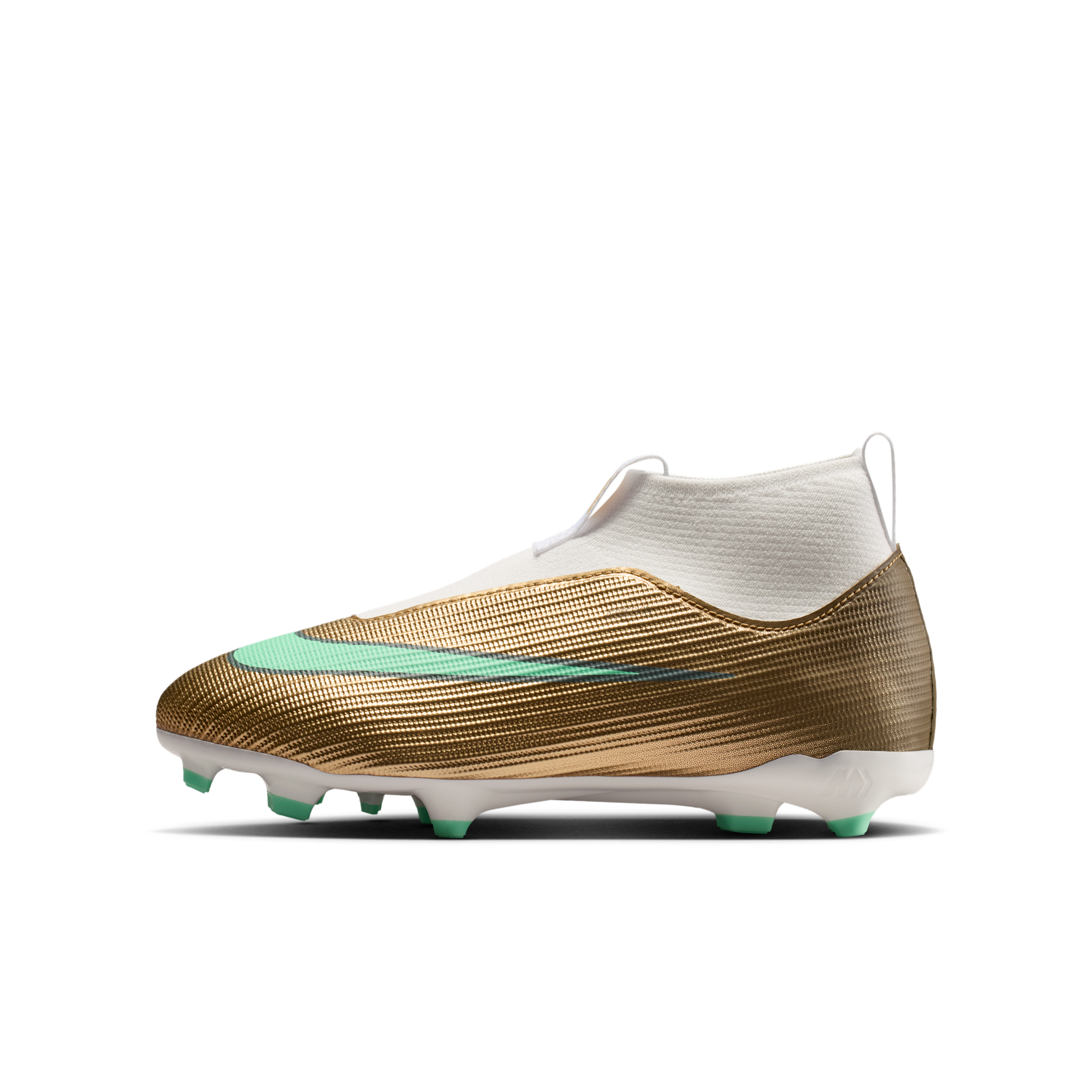 Chaussure de foot montante à crampons multi-surfaces Nike Jr. Mercurial Superfly 11 Academy "Kylian Mbappé" pour pré-ado - Marron