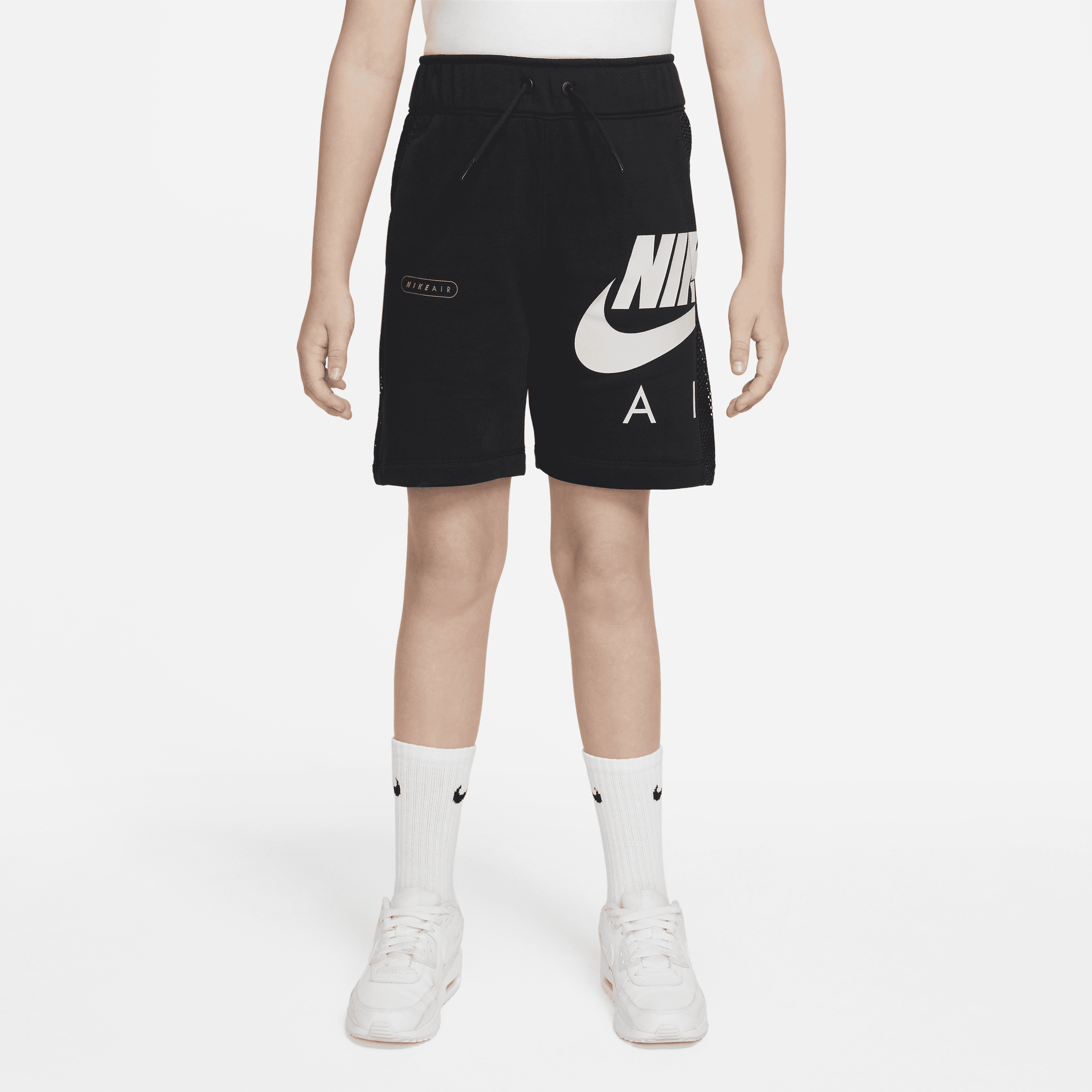 【ナイキ(NIKE)公式ストア】ナイキ エア ジュニア (ボーイズ) フレンチ テリー ショートパンツ DM8086-010 ブラック 【ナイキ(NIKE)公式ストア】ナイキ エア ジュニア (ボーイズ) フレンチ テリー ショートパンツ DM8086-010 ブラック