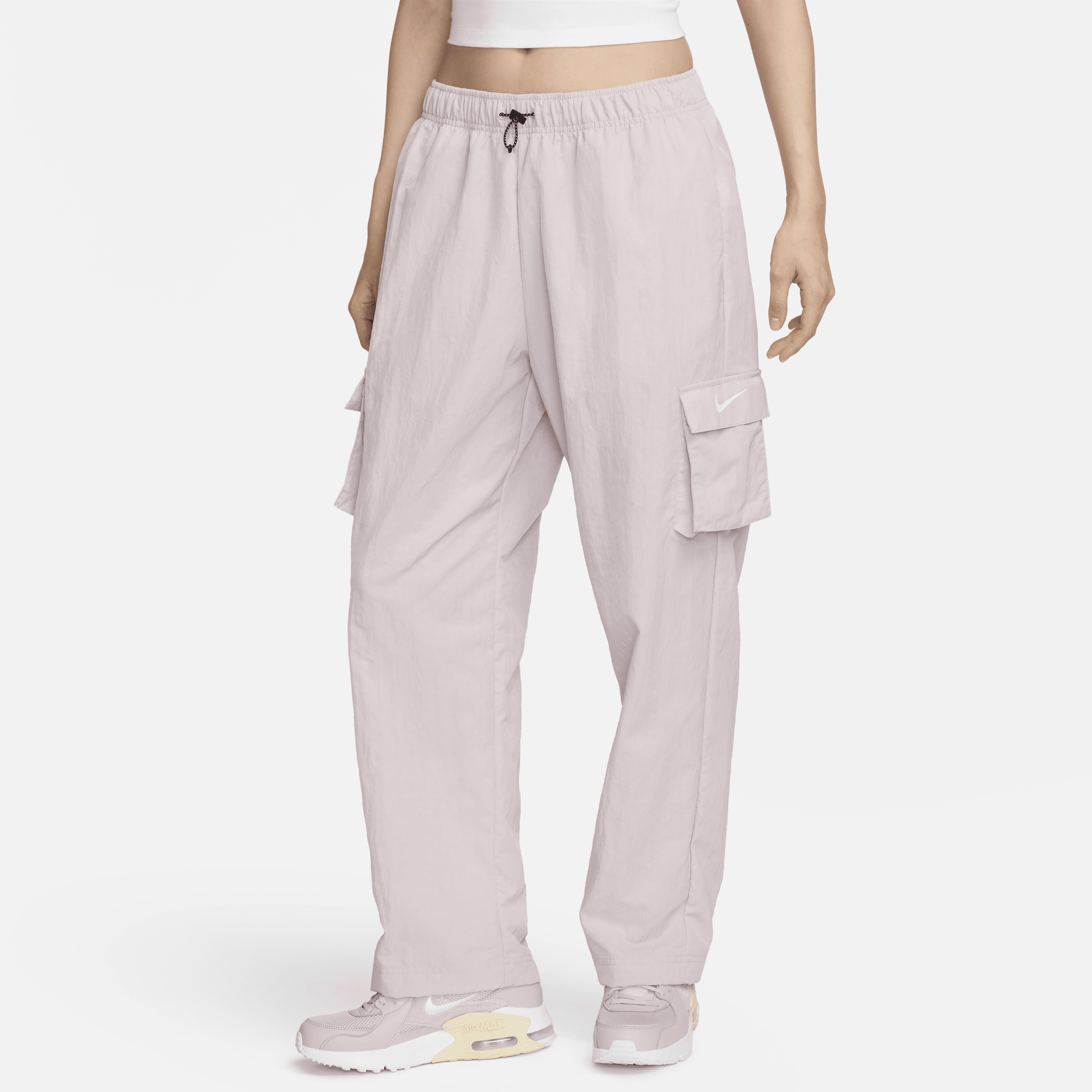 【ナイキ(NIKE)公式ストア】ナイキ スポーツウェア エッセンシャル ウィメンズ ハイライズ ウーブン カーゴ パンツ DO7210-019 パープル 【ナイキ(NIKE)公式ストア】ナイキ スポーツウェア エッセンシャル ウィメンズ ハイライズ ウーブン カーゴ パンツ DO7210-019 パープル