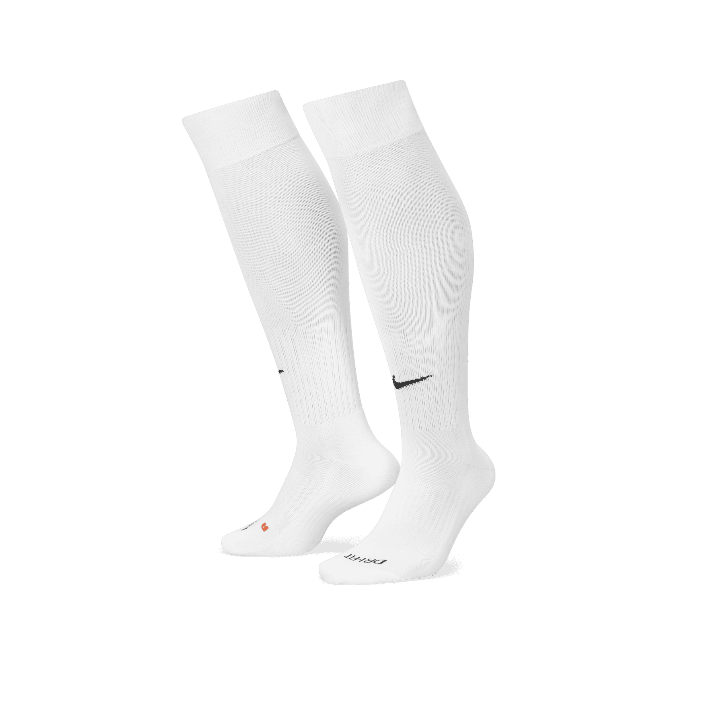 Nike Classic 2 Over-the-Calf sokken met demping - Wit