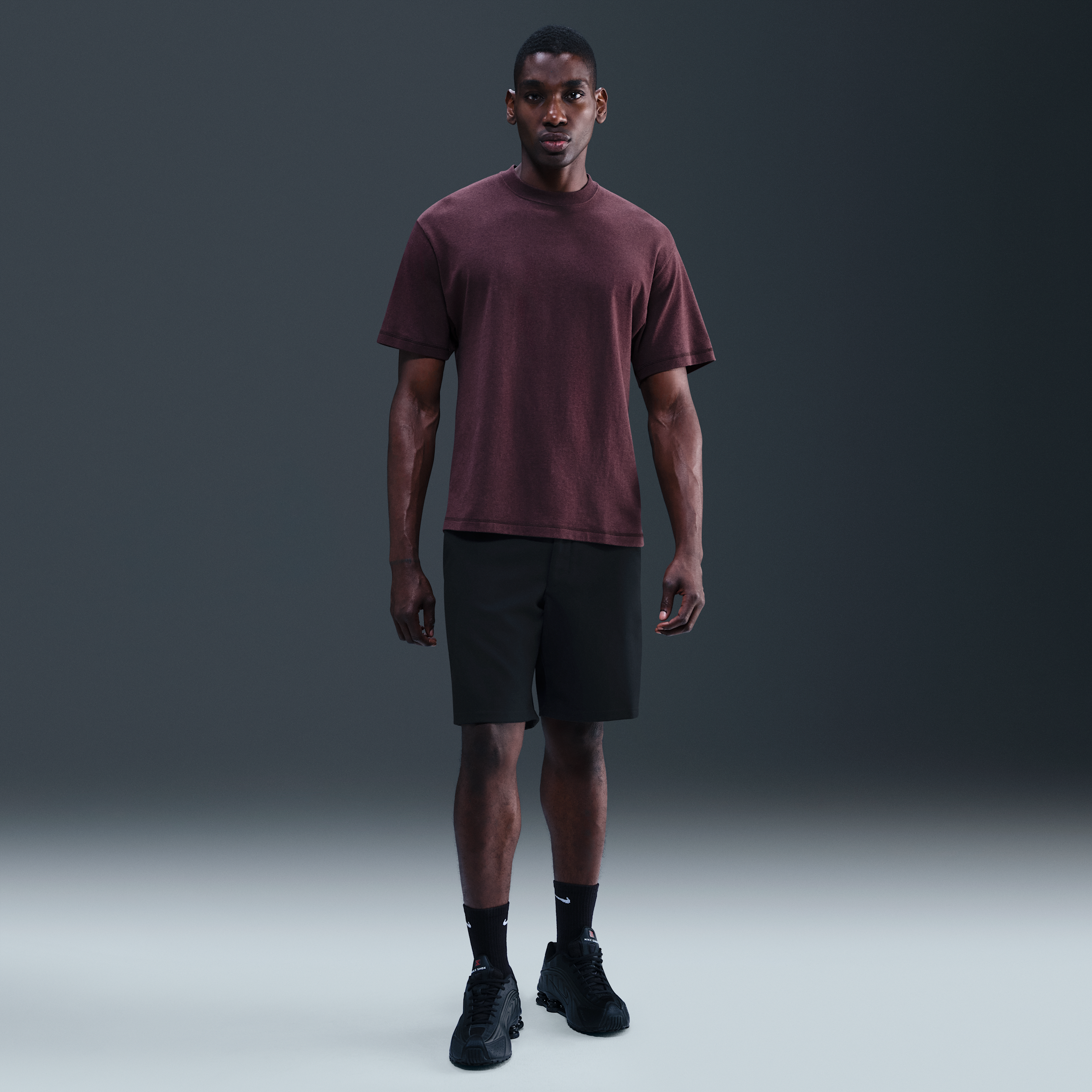 Shorts in tessuto Nike Wool Classics - Nero