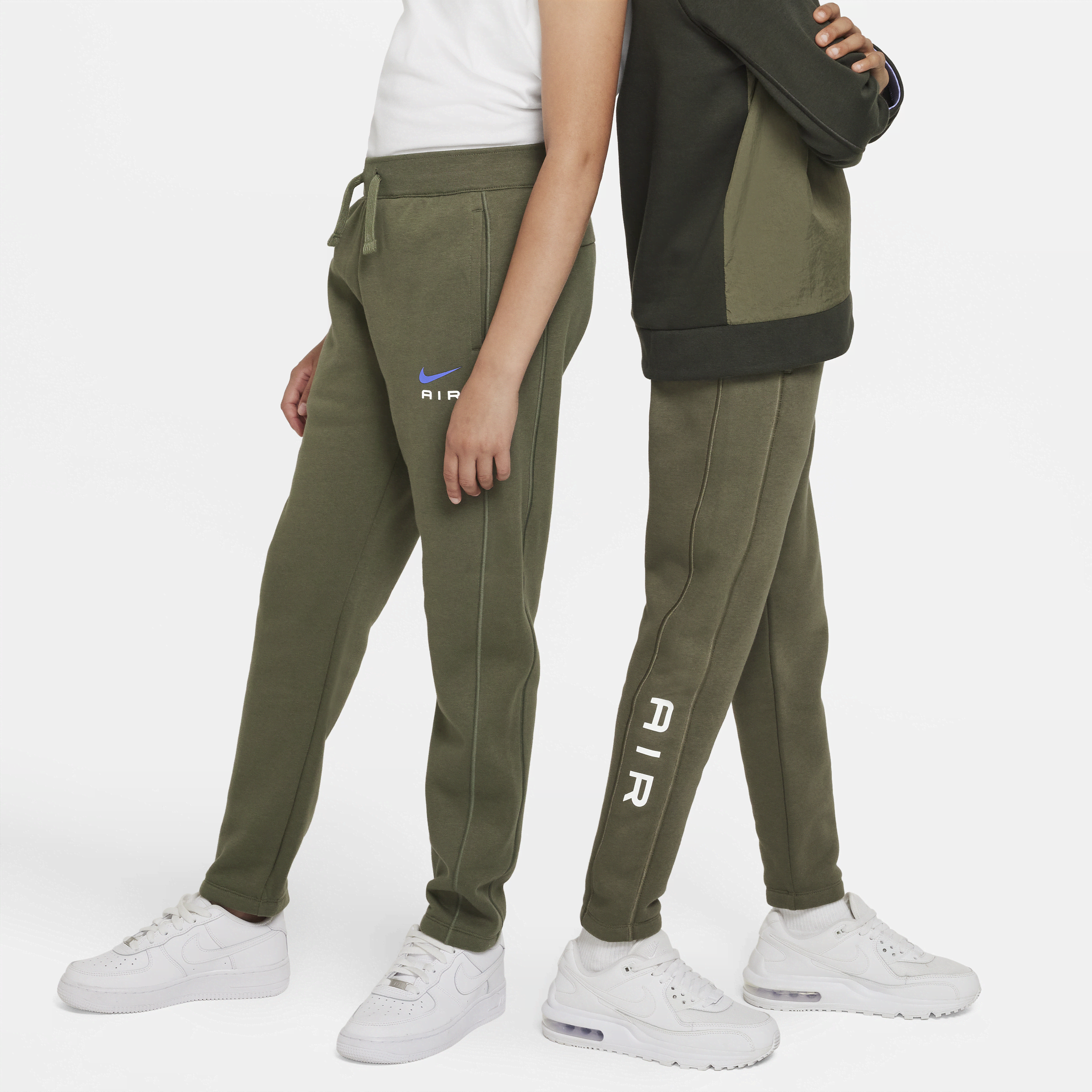 Nike Air-bukser til større børn - grøn