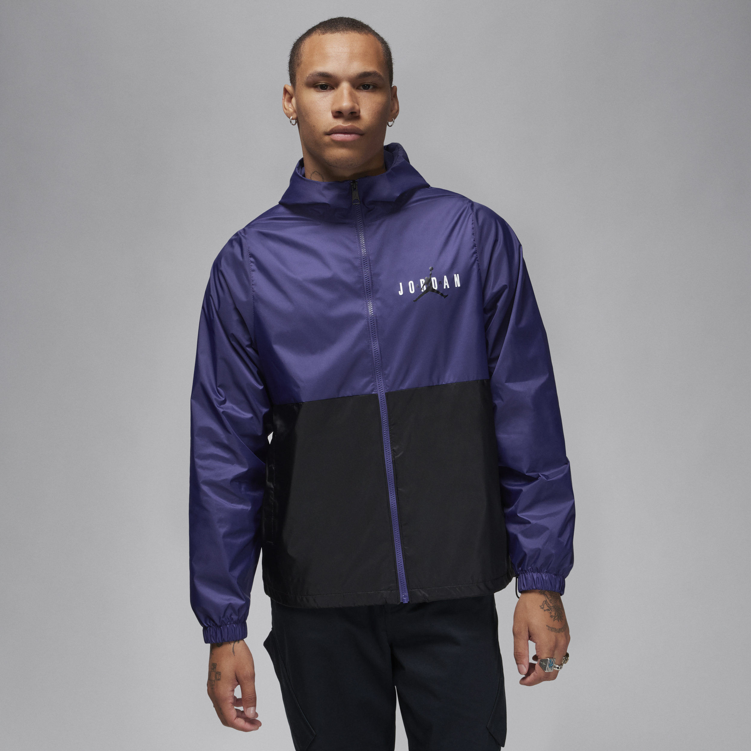 Nike Vævet Jordan Essentials-jakke til mænd - lilla