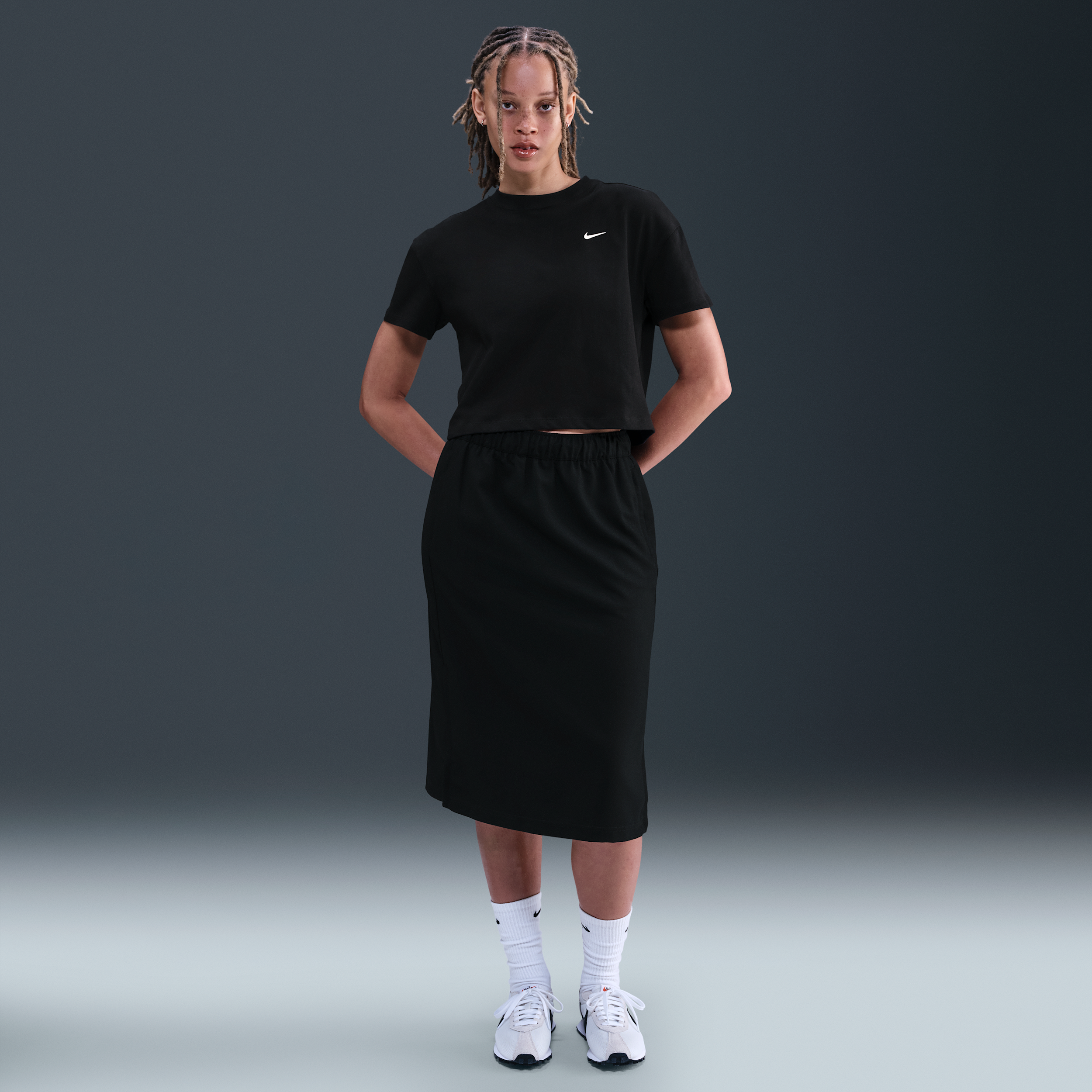 【ナイキ(NIKE)公式ストア】ナイキ ウール クラシックス スカート HM9457-010 ブラック 【ナイキ(NIKE)公式ストア】ナイキ ウール クラシックス スカート HM9457-010 ブラック