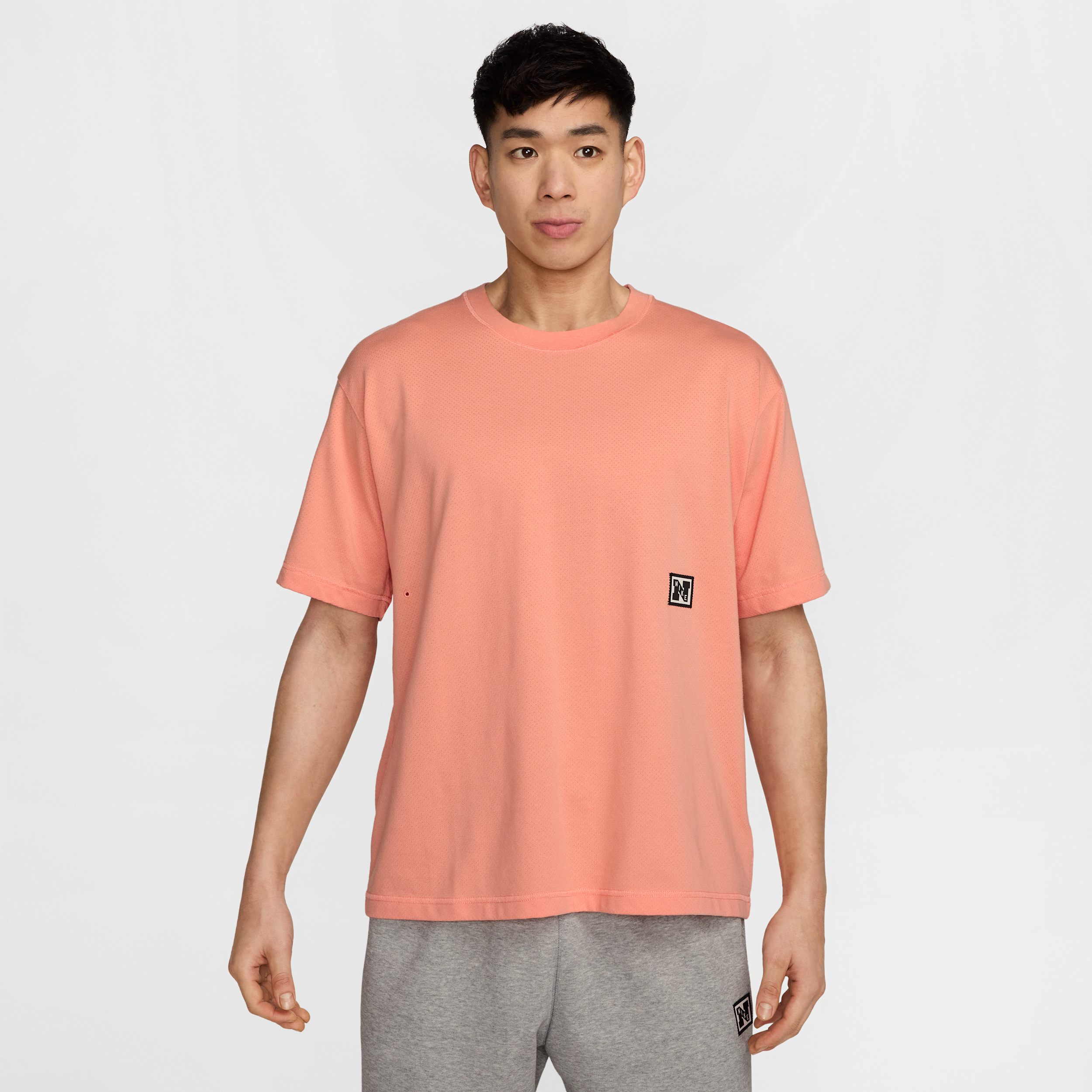 Nike Training Heritage Dri-Fit T-Shirt In Peach - Lpink | HJ3126