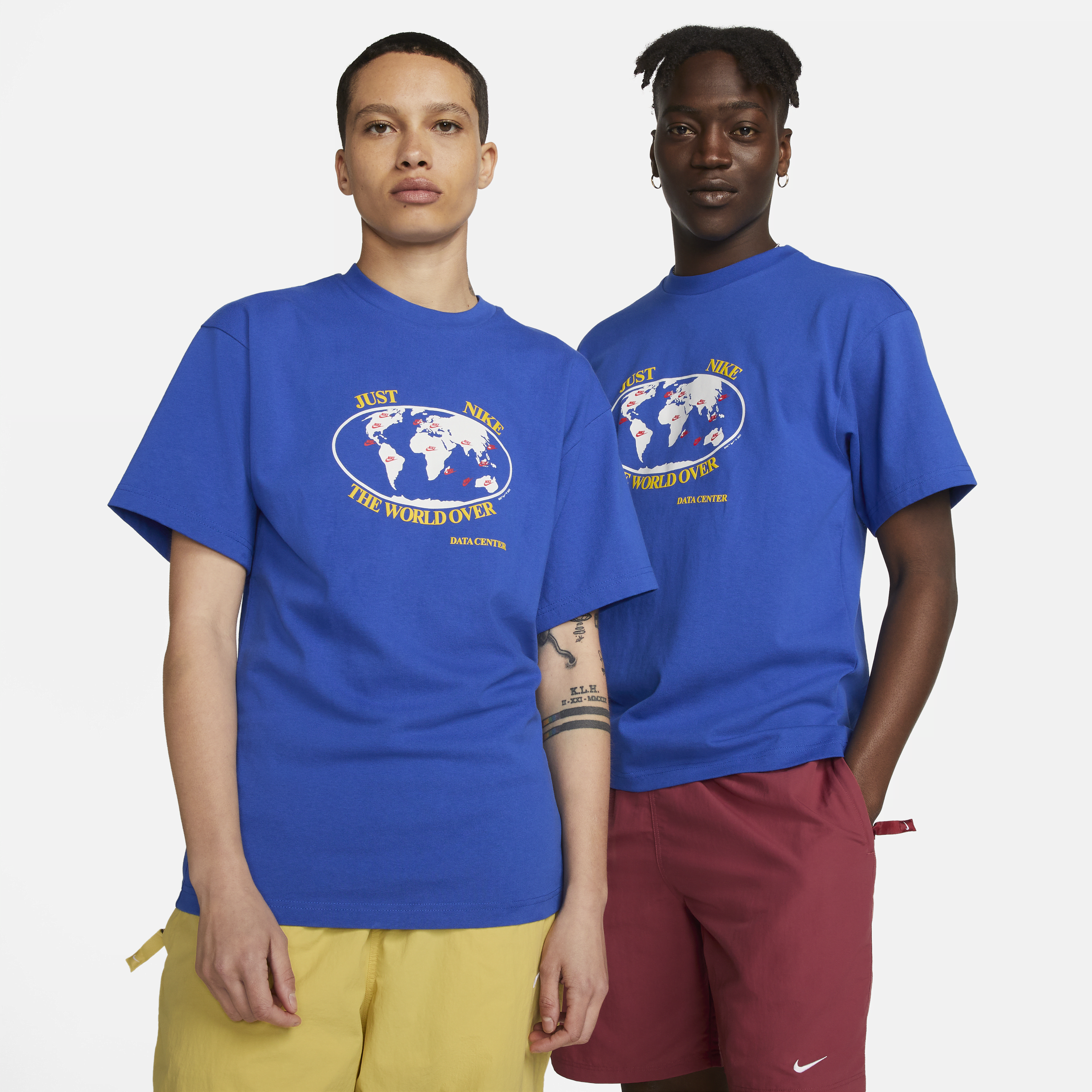 Nike T-shirt met korte mouwen - Blauw