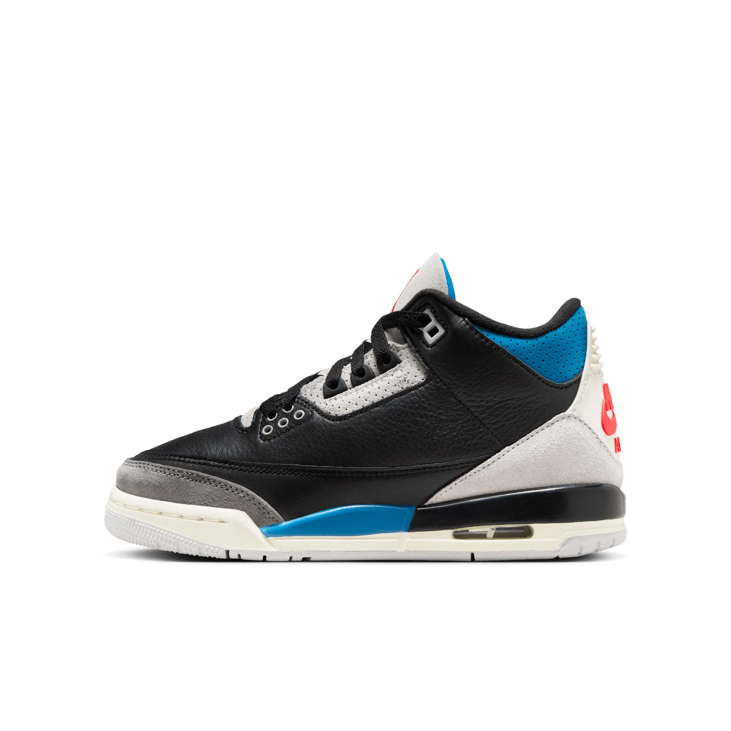 【ナイキ(NIKE)公式ストア】エア ジョーダン 3 レトロ "Rare Air" ジュニアシューズ IB8968-004 ブラック 【ナイキ(NIKE)公式ストア】エア ジョーダン 3 レトロ "Rare Air" ジュニアシューズ IB8968-004 ブラック