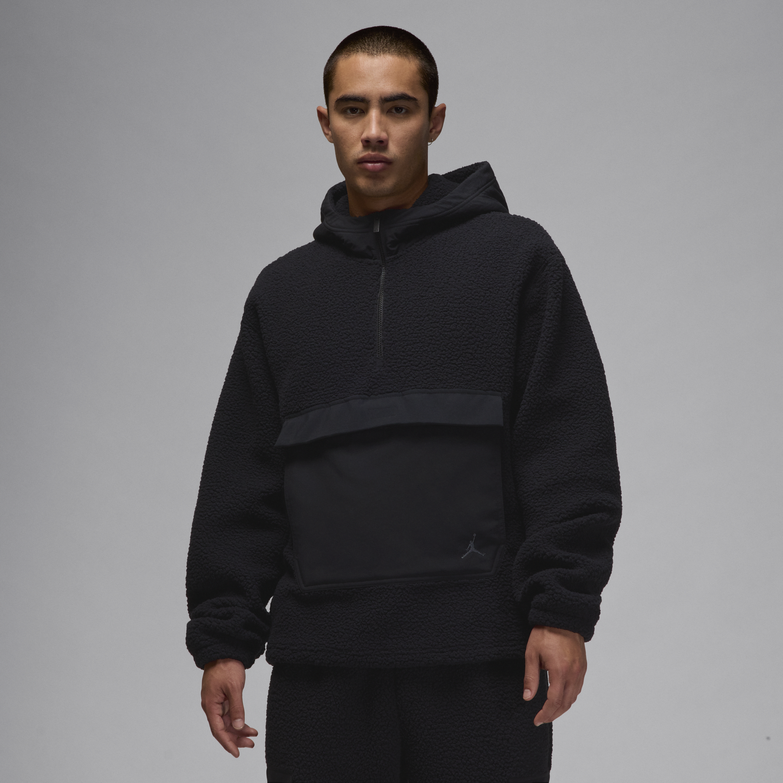 【ナイキ(NIKE)公式ストア】ジョーダン フライト メンズ ハイパイル フリース プルオーバー パーカー FV7452-010 ブラック 【ナイキ(NIKE)公式ストア】ジョーダン フライト メンズ ハイパイル フリース プルオーバー パーカー FV7452-010 ブラック