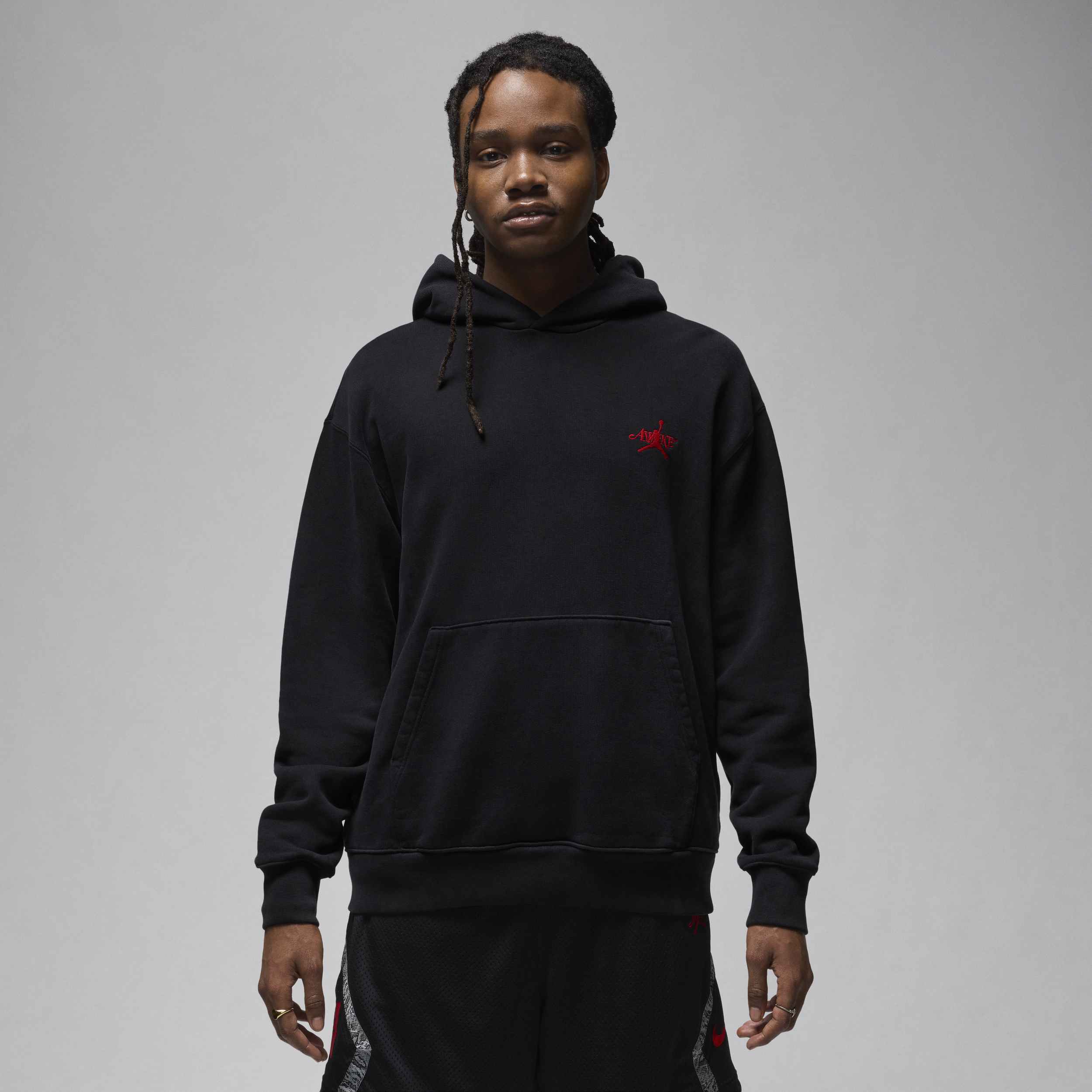 【ナイキ(NIKE)公式ストア】ジョーダン x アウェイク NY メンズ フリース パーカー FQ5443-010 ブラック 【ナイキ(NIKE)公式ストア】ジョーダン x アウェイク NY メンズ フリース パーカー FQ5443-010 ブラック