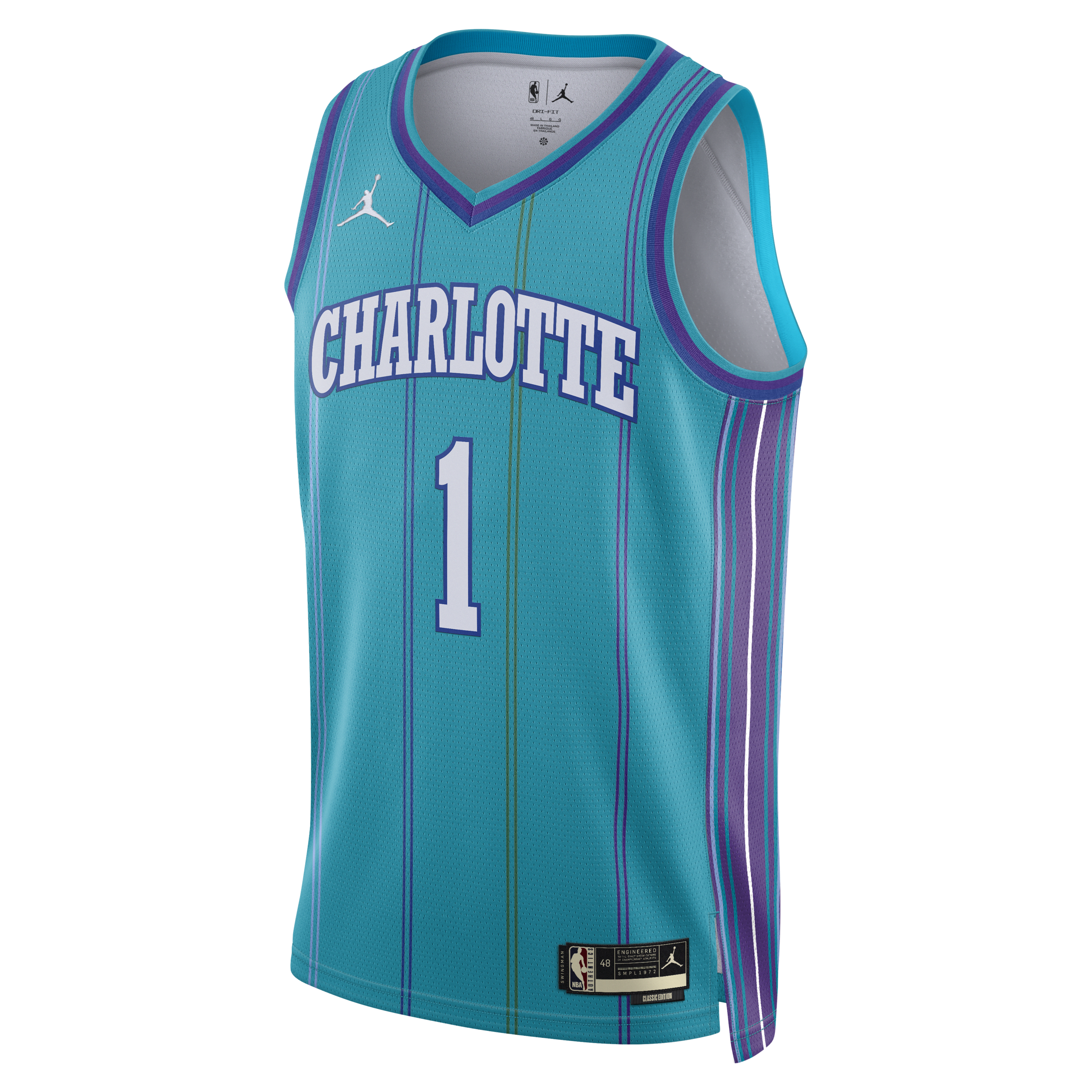 LaMelo Ball Charlotte Hornets 2023/24 Nike Dri-FIT NBA Swingman-spillertrøje til mænd - blå