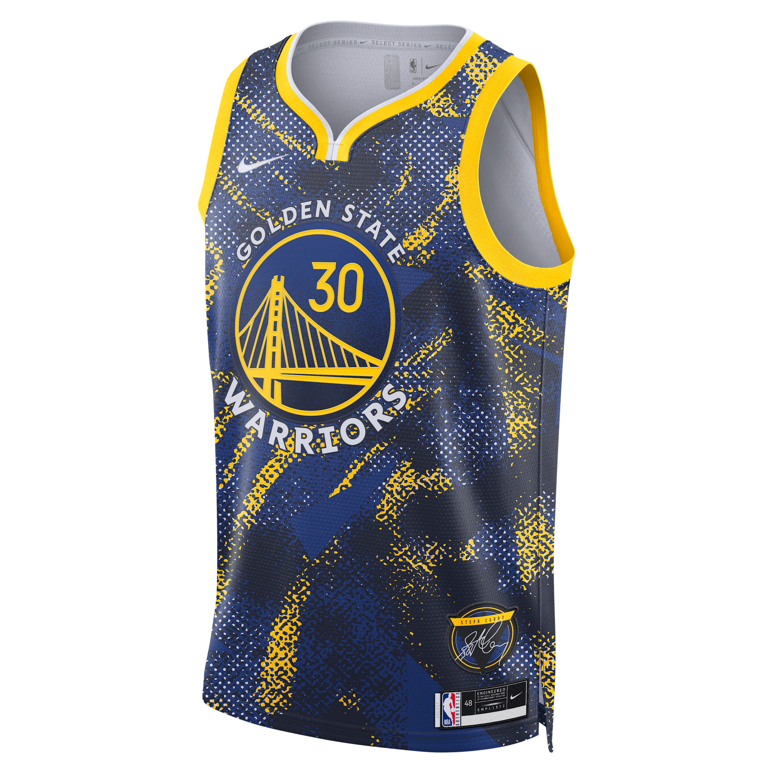 【ナイキ(NIKE)公式ストア】ステフィン カリー ゴールデン ステート ウォリアーズ 2025/26 セレクト シリーズ メンズ ナイキ Dri-FIT NBA スウィングマン ジャージー HJ4061-495 ブルー 【ナイキ(NIKE)公式ストア】ステフィン カリー ゴールデン ステート ウォリアーズ 2025/26 セレクト シリーズ メンズ ナイキ Dri-FIT NBA スウィングマン ジャージー HJ4061-495 ブルー