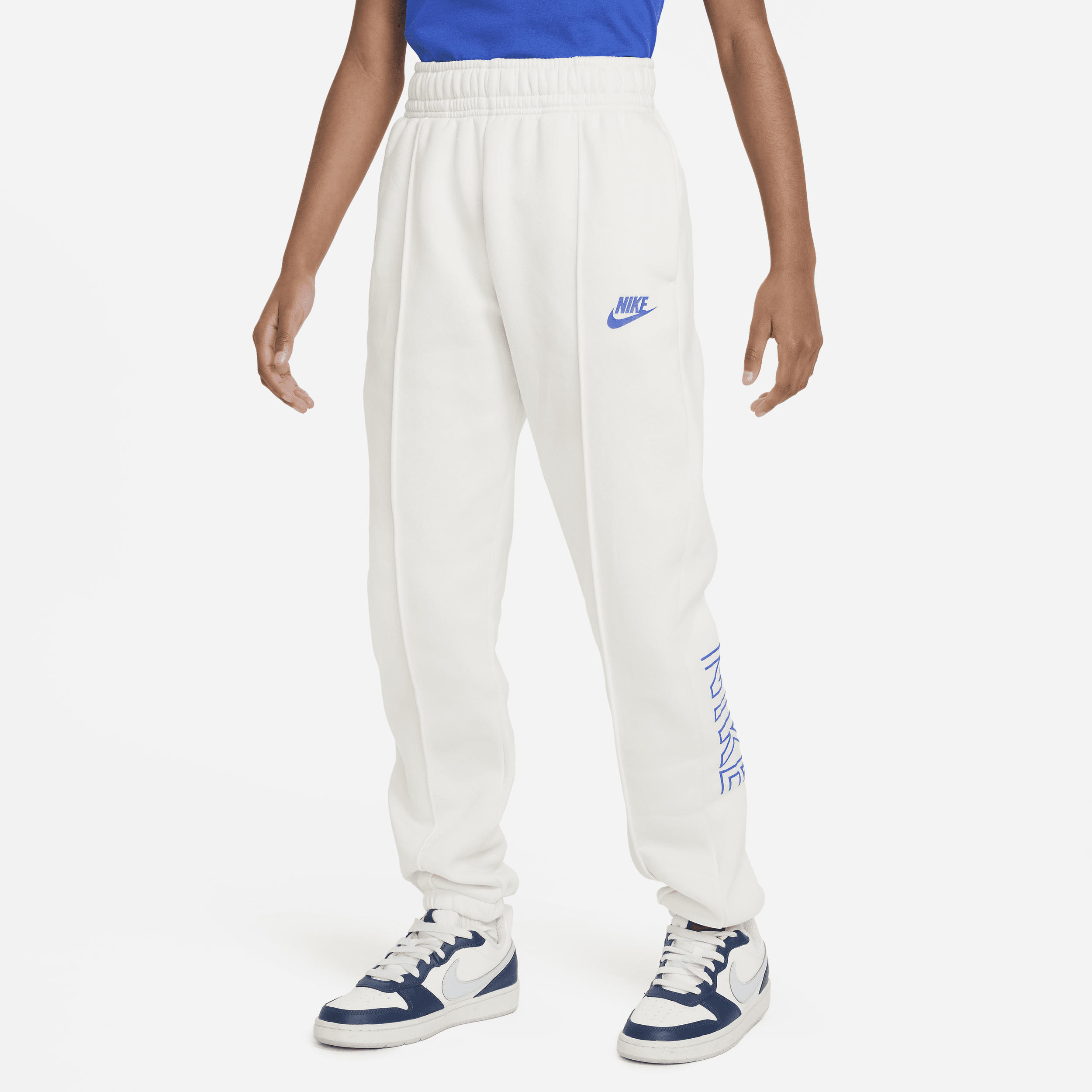 Nike Sportswear Fleecebroek voor meisjes - Grijs