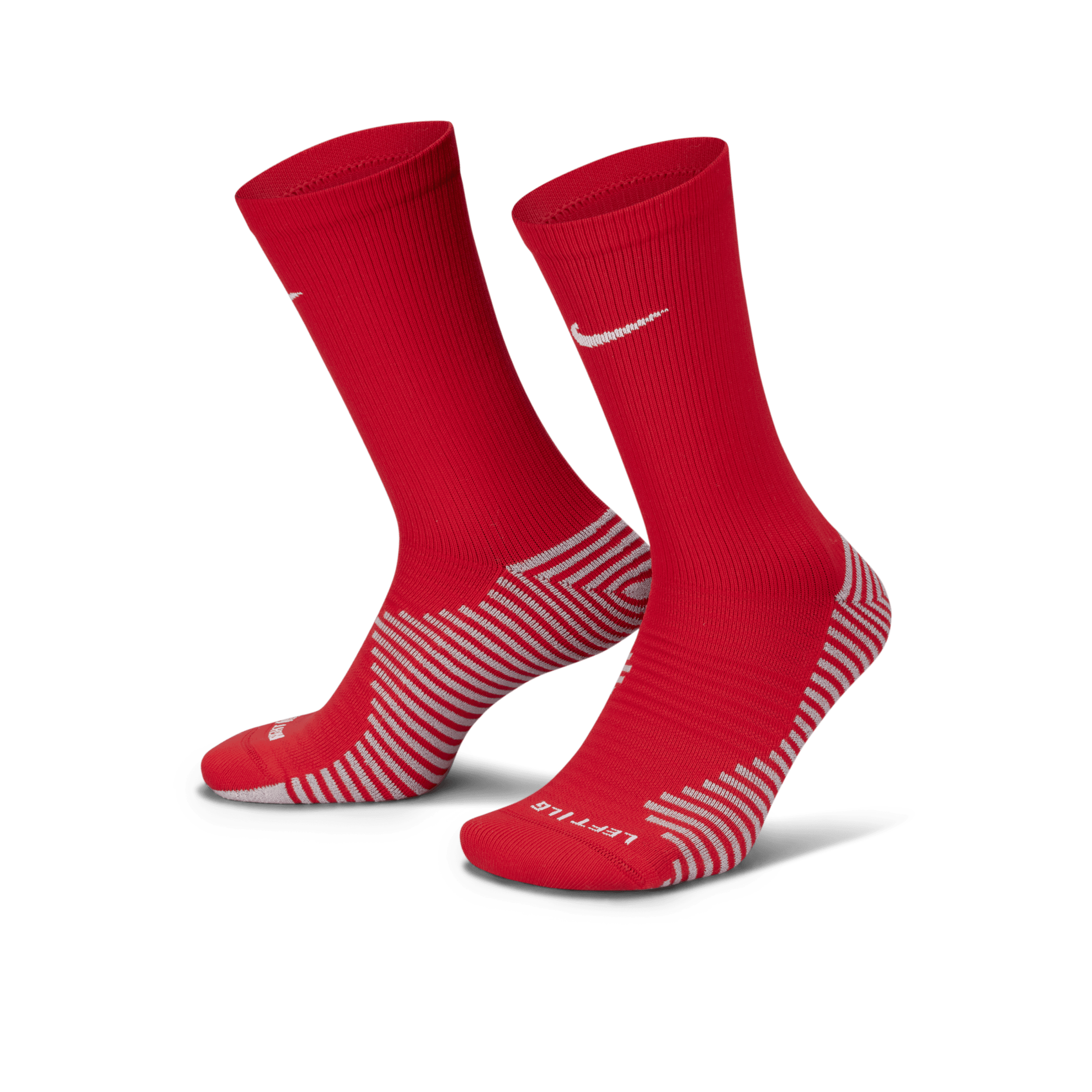 Calze da calcio Nike Strike di media lunghezza - Rosso