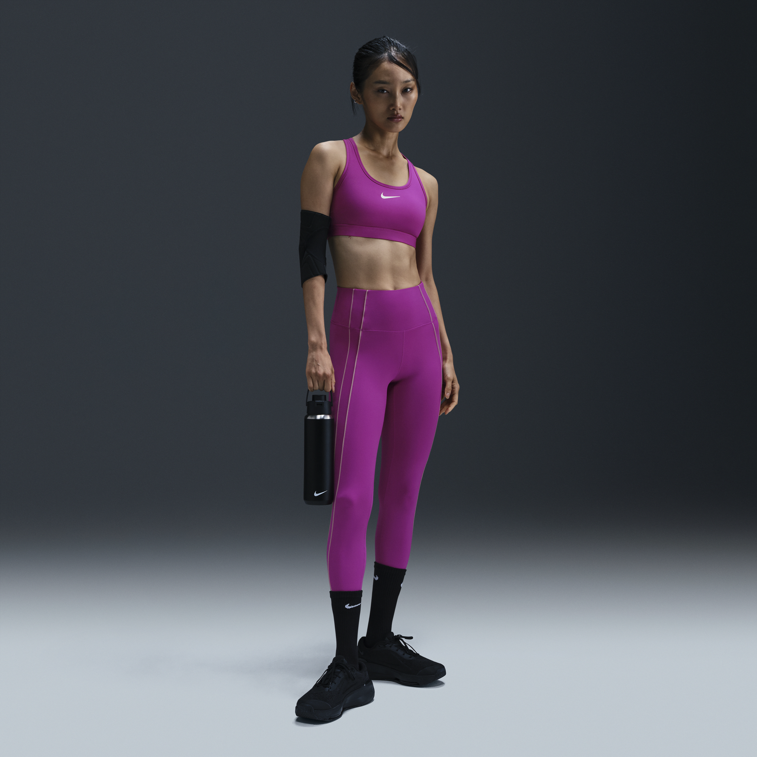 【ナイキ(NIKE)公式ストア】ナイキ ワン ウィメンズ ハイウエスト 7/8 レギンス FV9621-518 パープル 【ナイキ(NIKE)公式ストア】ナイキ ワン ウィメンズ ハイウエスト 7/8 レギンス FV9621-518 パープル
