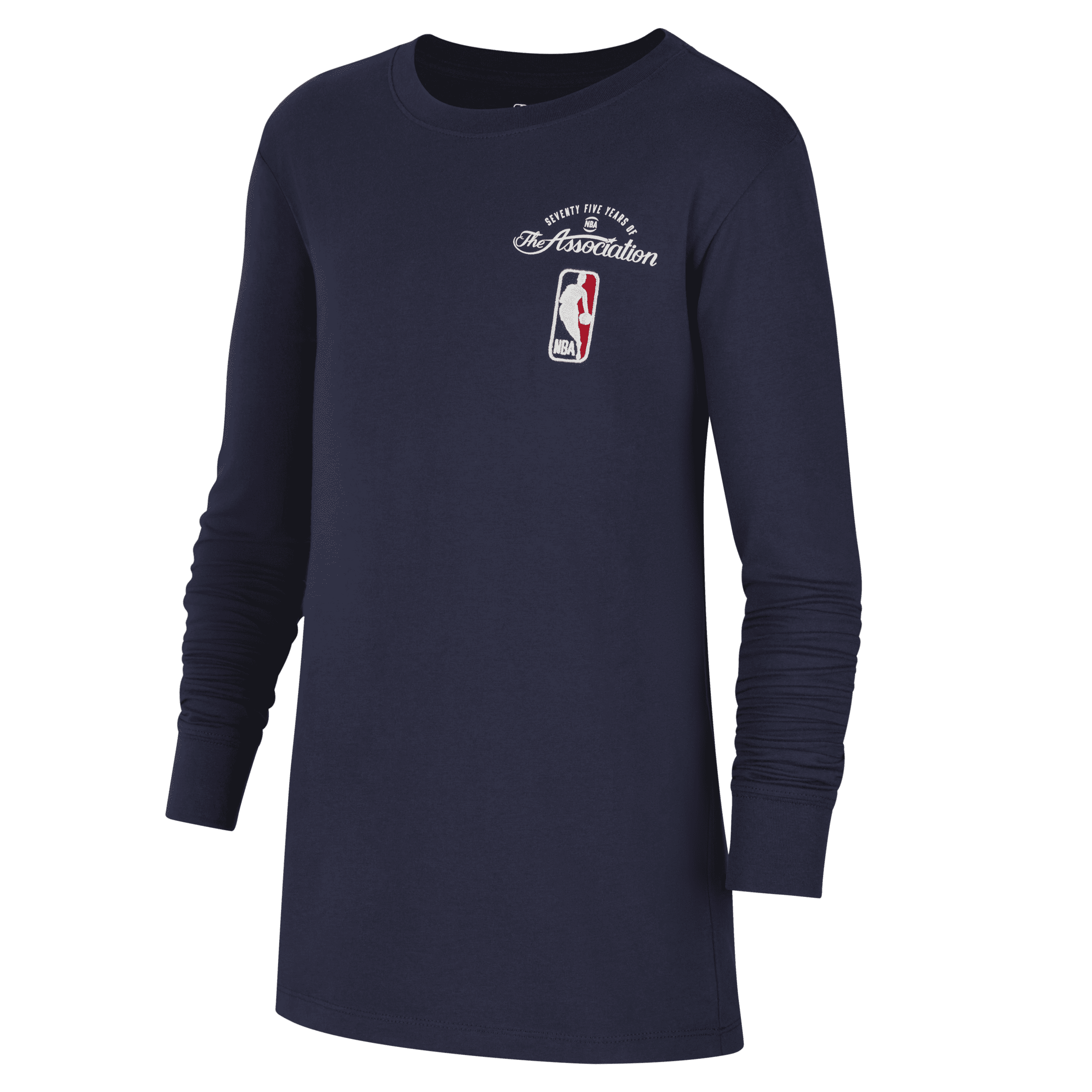 T-shirt a manica lunga Team 31 Courtside Nike NBA - Ragazzo/a - Blu