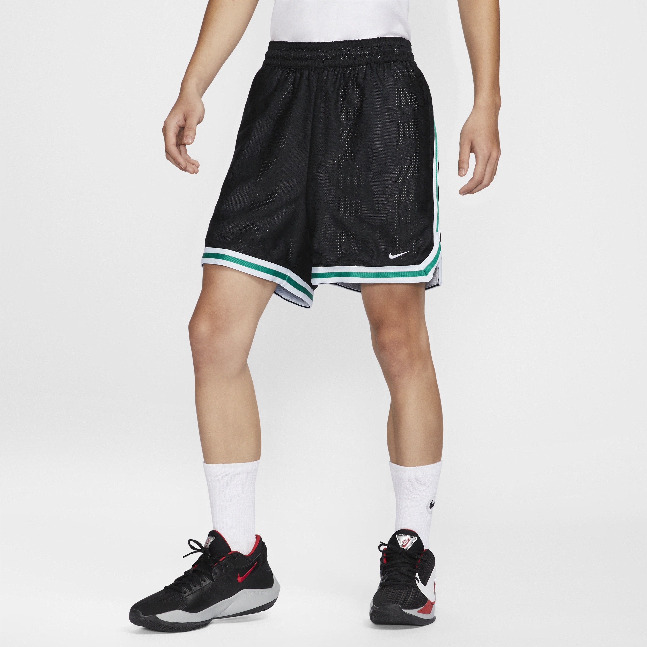 【ナイキ(NIKE)公式ストア】ヤニス メンズ 15cm Dri-FIT DNA バスケットボールショートパンツ FZ0828-010 ブラック 【ナイキ(NIKE)公式ストア】ヤニス メンズ 15cm Dri-FIT DNA バスケットボールショートパンツ FZ0828-010 ブラック