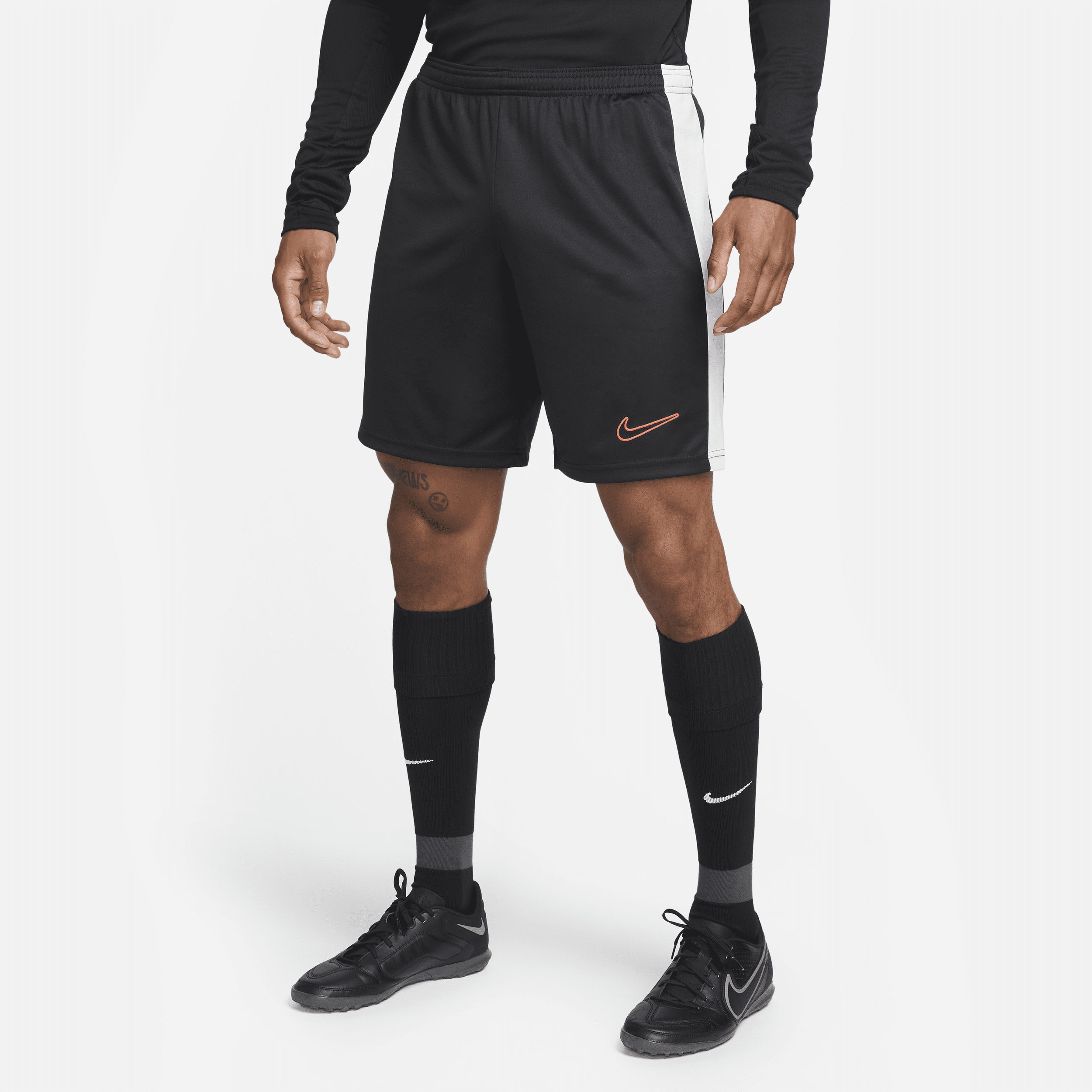 Nike Academy Dri-FIT-fodboldshorts til mænd - sort