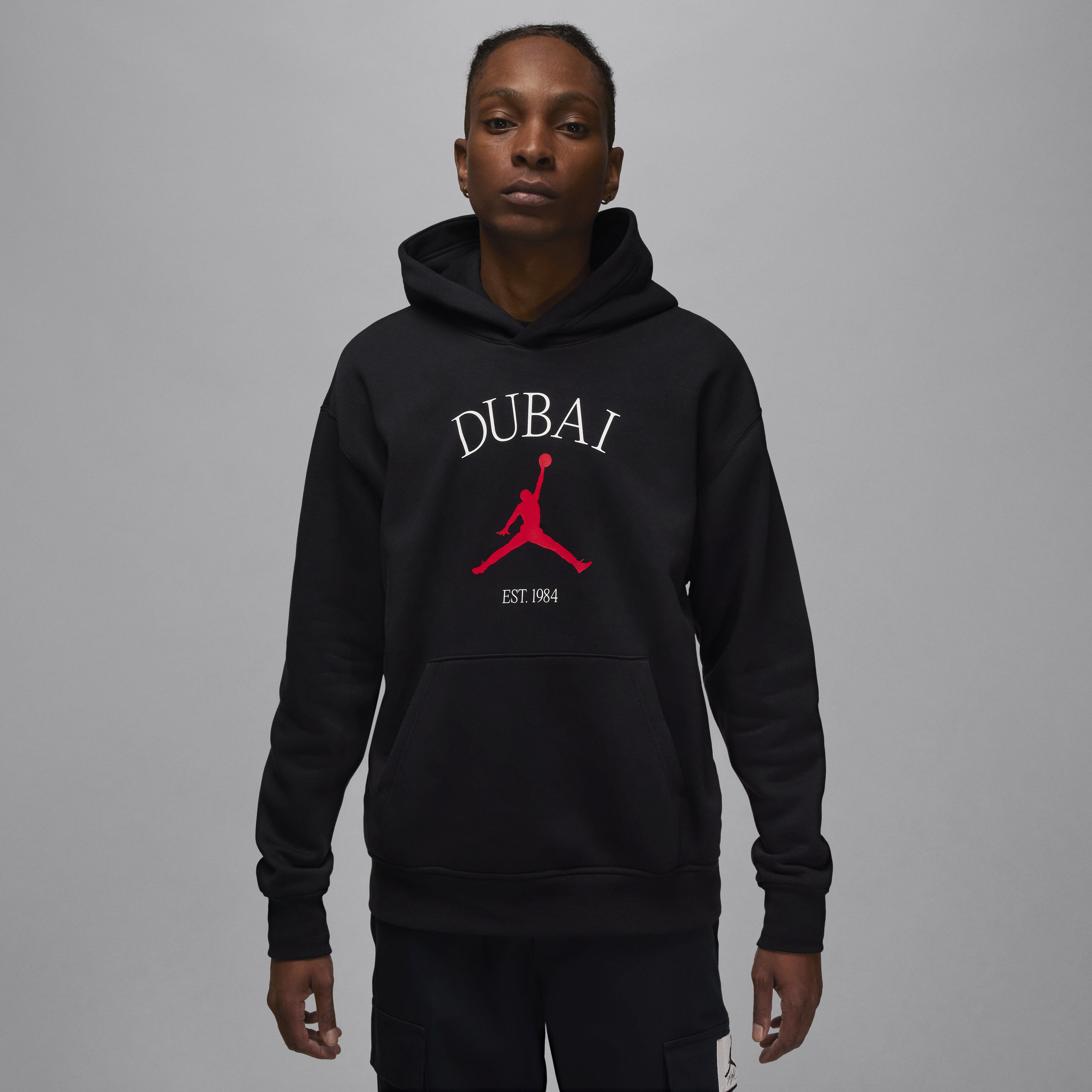 Nike Felpa pullover con cappuccio Jordan Dubai - Uomo - Nero