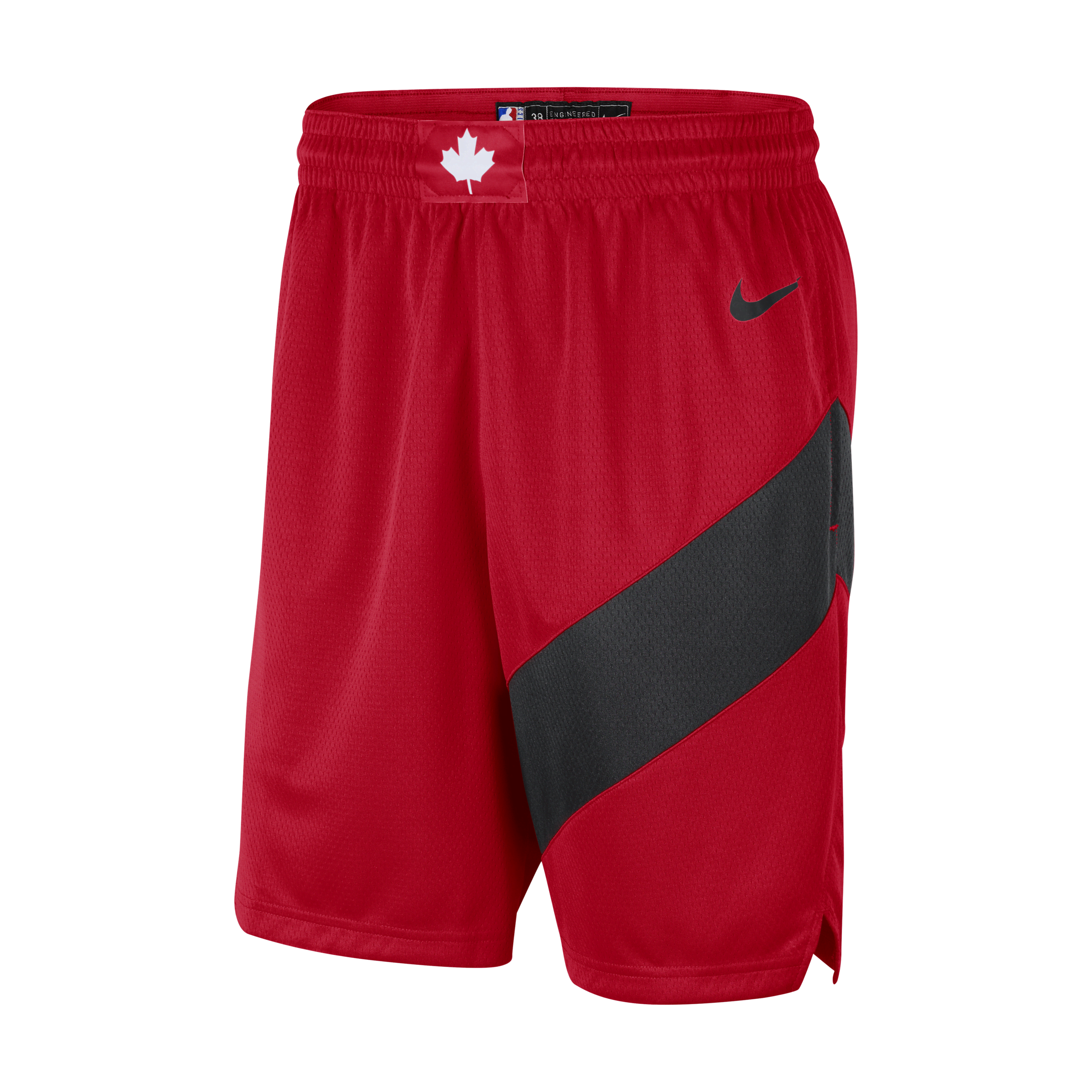 Toronto Raptors Icon Edition 2020 Nike NBA Swingman-shorts til mænd - rød